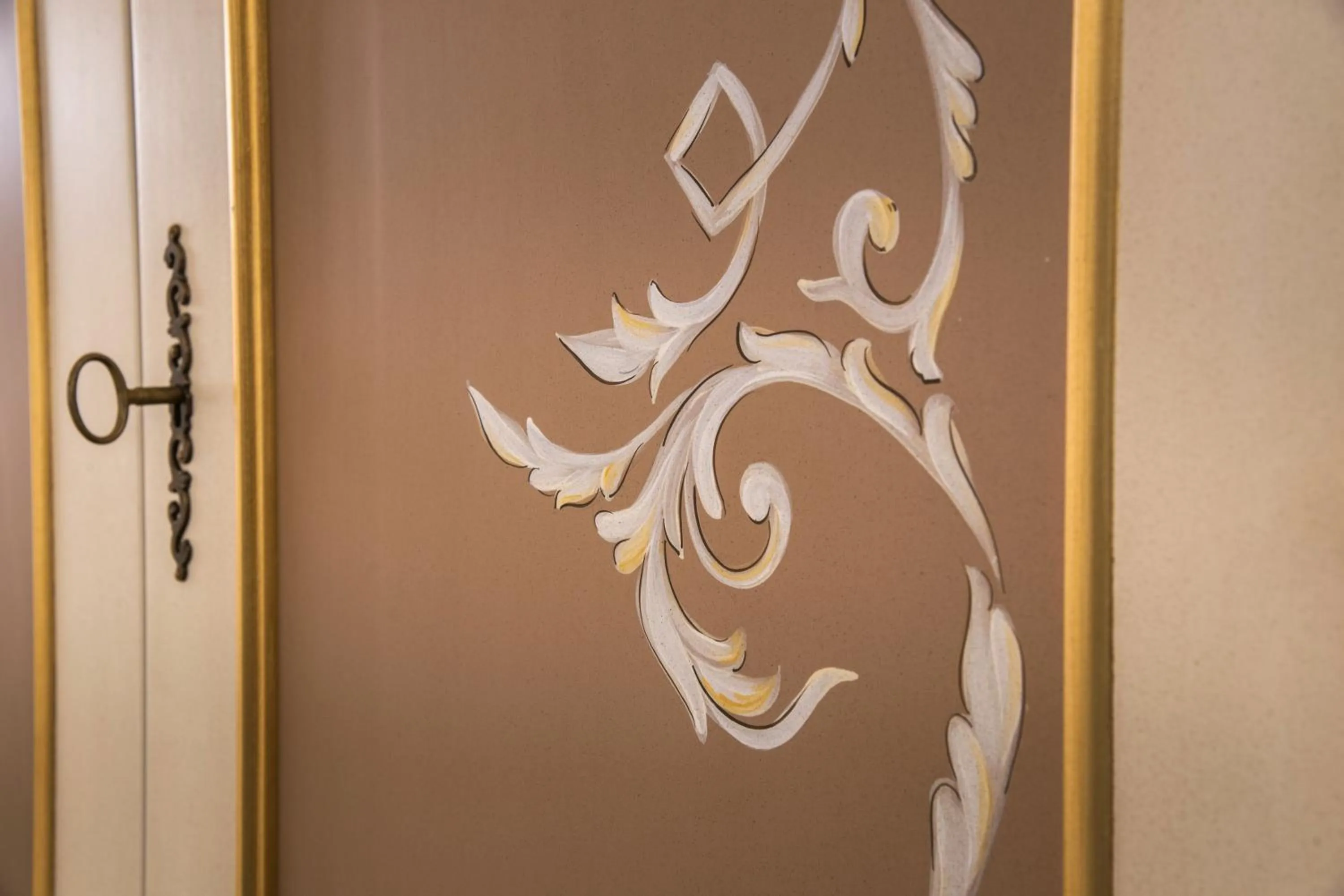 Decorative detail in Palazzo Bove