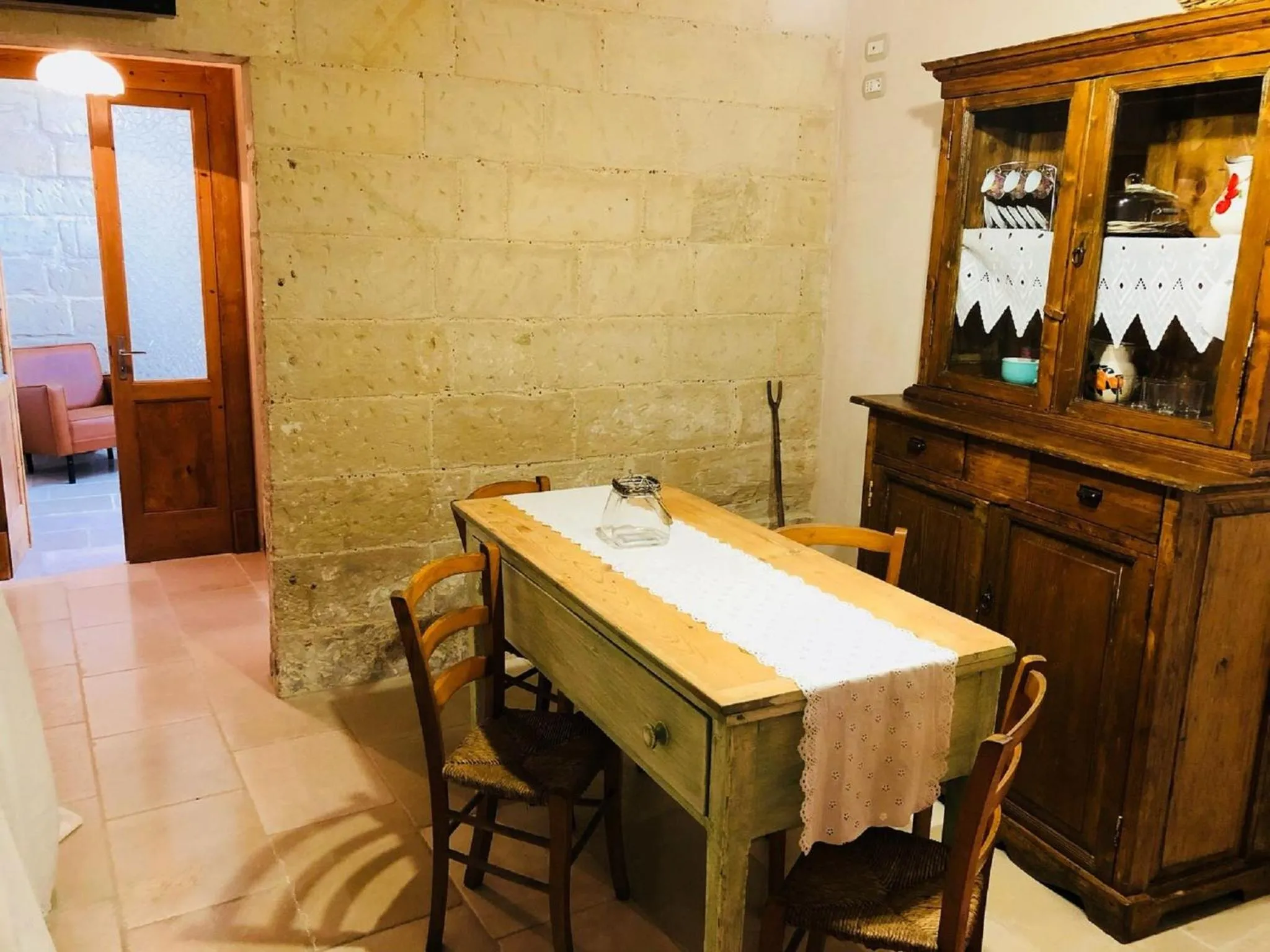 Dining area in Borgoincorte