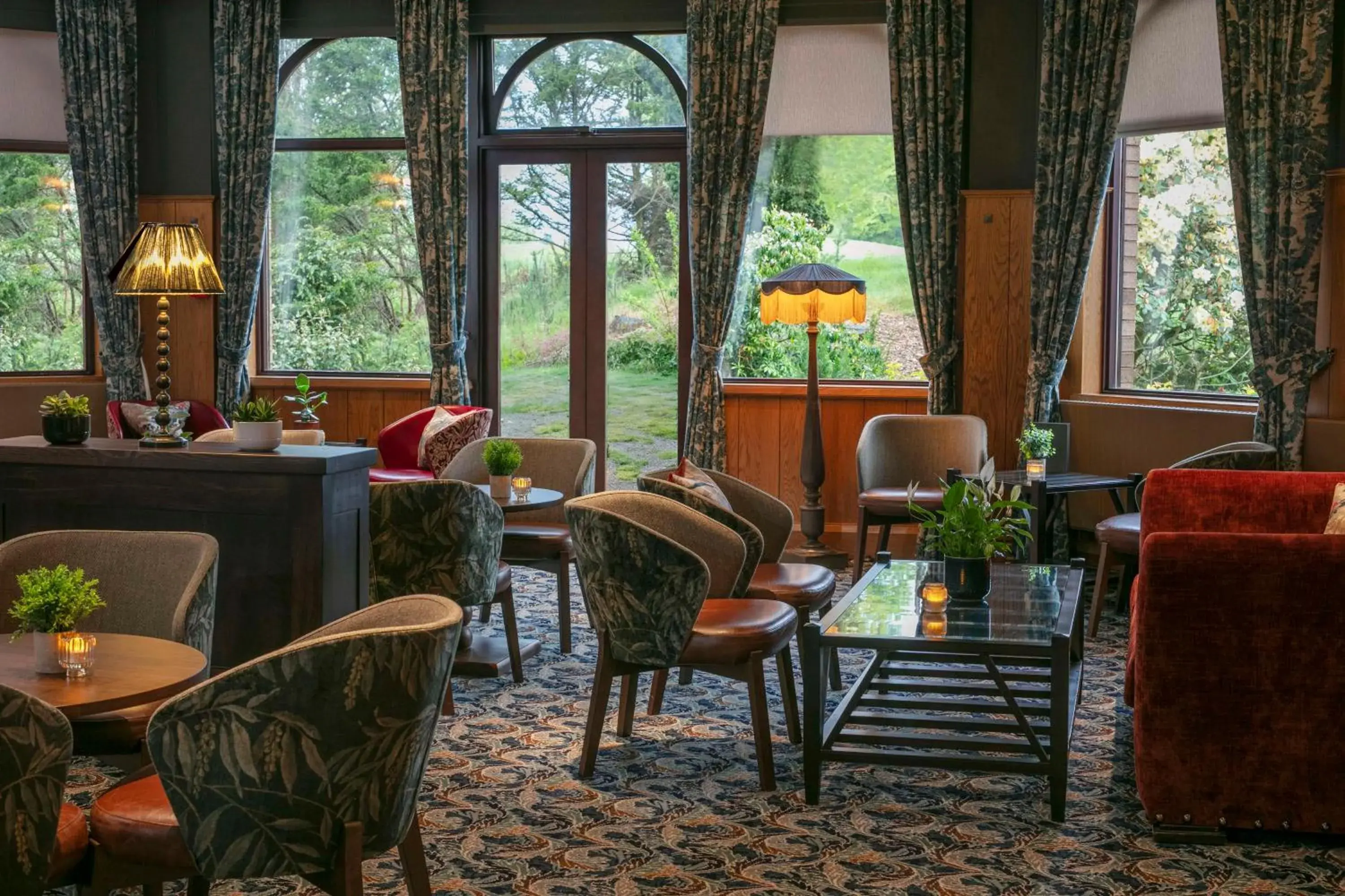 Lobby or reception in Glasgow Westerwood Hotel, Spa & Golf Resort Lobby or reception in Glasgow Westerwood Hotel, Spa & Golf Resort