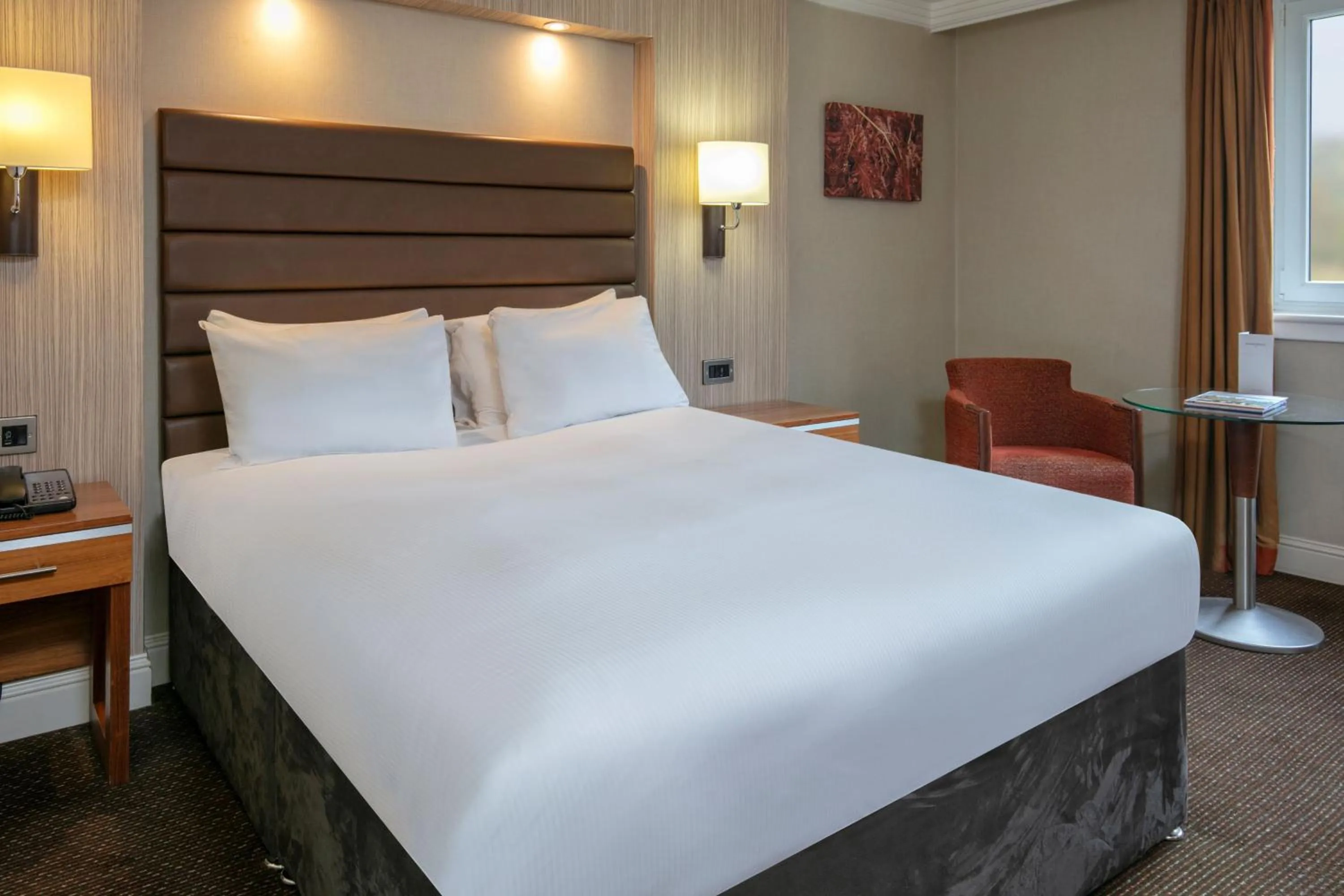 Bed in Glasgow Westerwood Hotel, Spa & Golf Resort