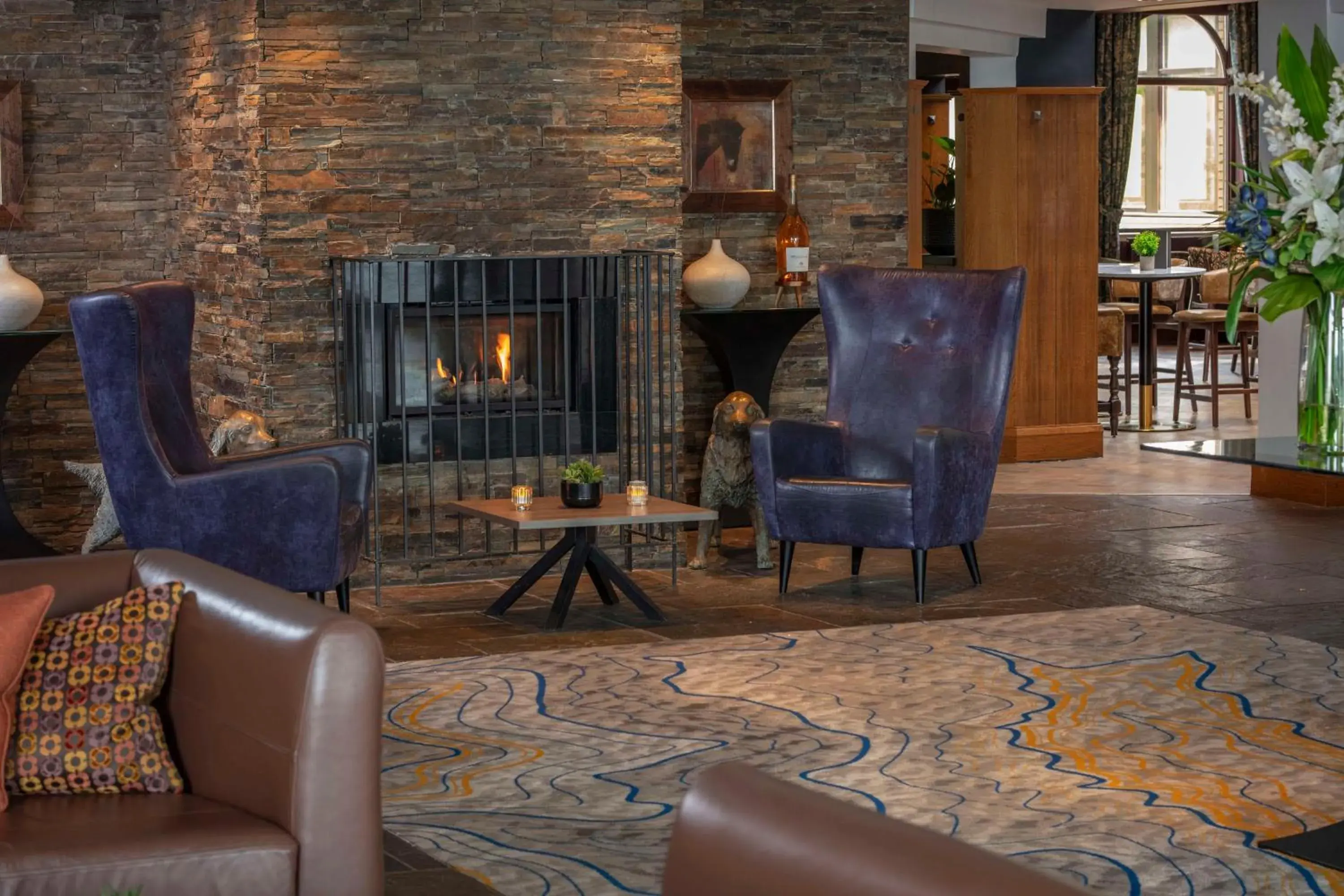 Lobby or reception in Glasgow Westerwood Hotel, Spa & Golf Resort Lobby or reception in Glasgow Westerwood Hotel, Spa & Golf Resort
