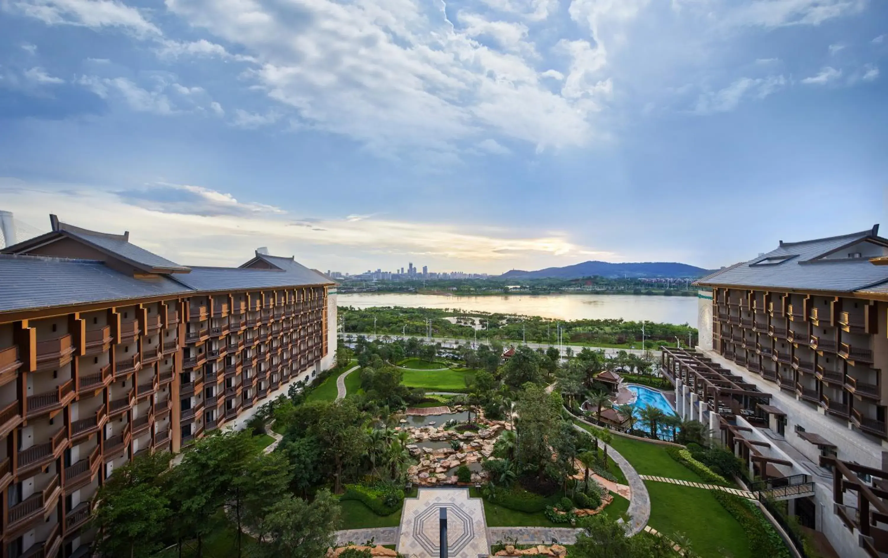 Property building in Wanda Realm Resort Nanning Property building in Wanda Realm Resort Nanning