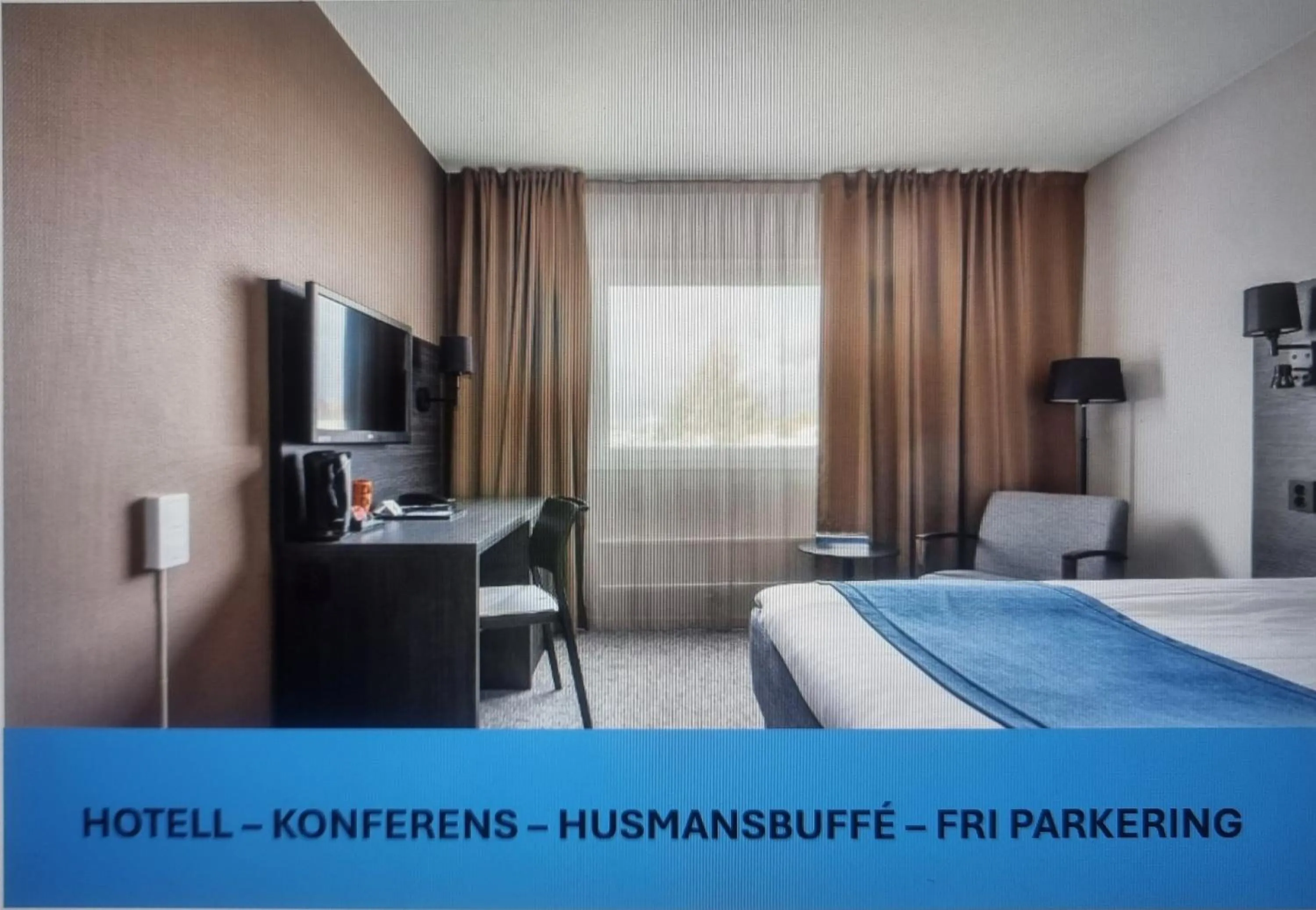 Bed in Best Western Hotel Scheele