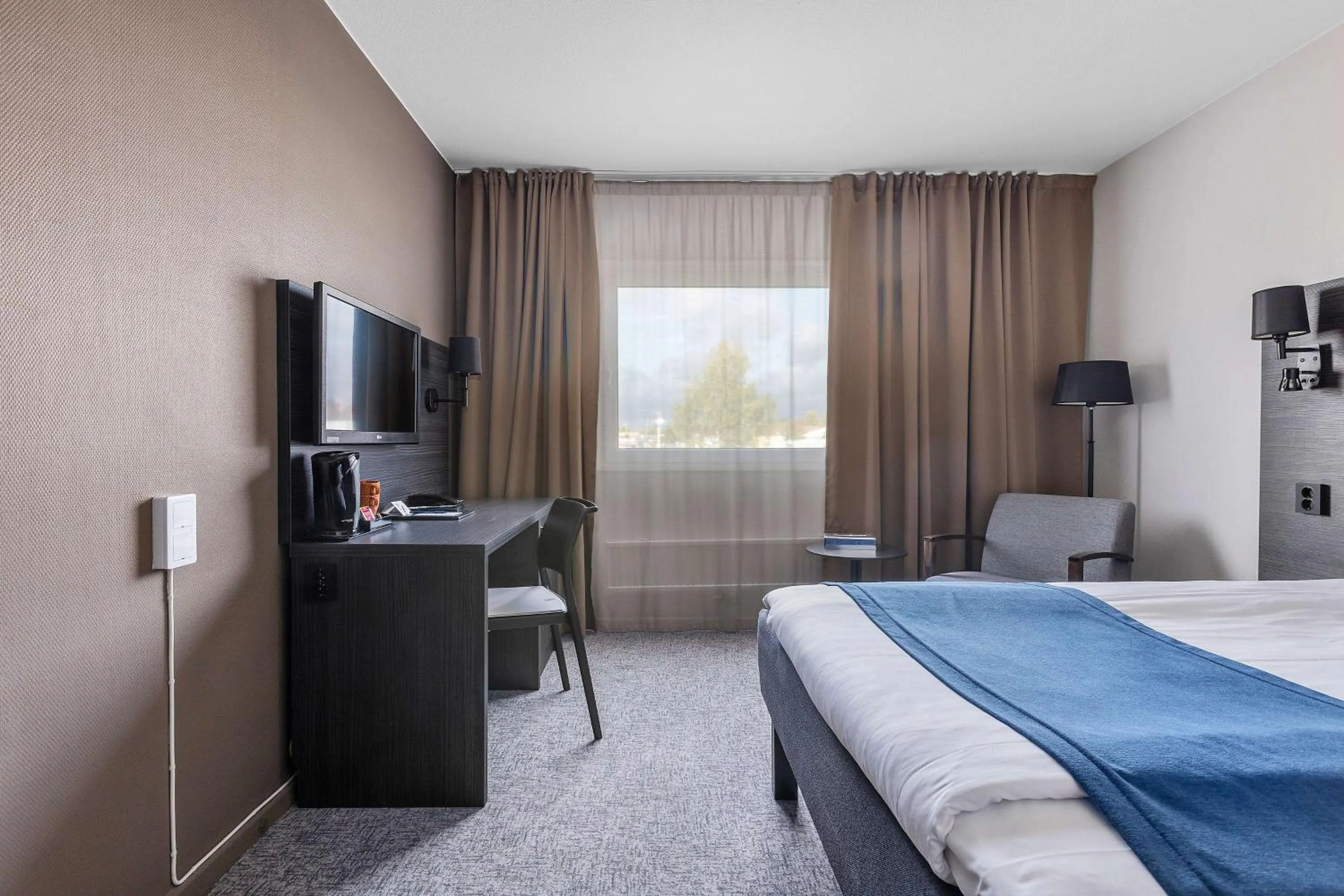 Bedroom, Bed in Best Western Hotel Scheele