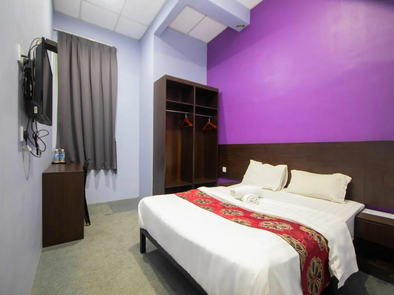 TV and multimedia, Bed in JQ BL Hotel, Ipoh