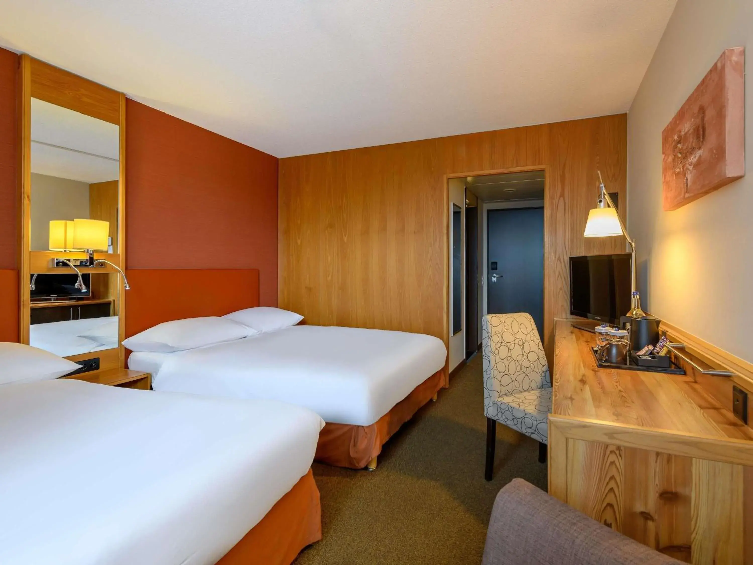 Bedroom, Bed in Mövenpick Hotel Egerkingen Bedroom, Bed in Mövenpick Hotel Egerkingen