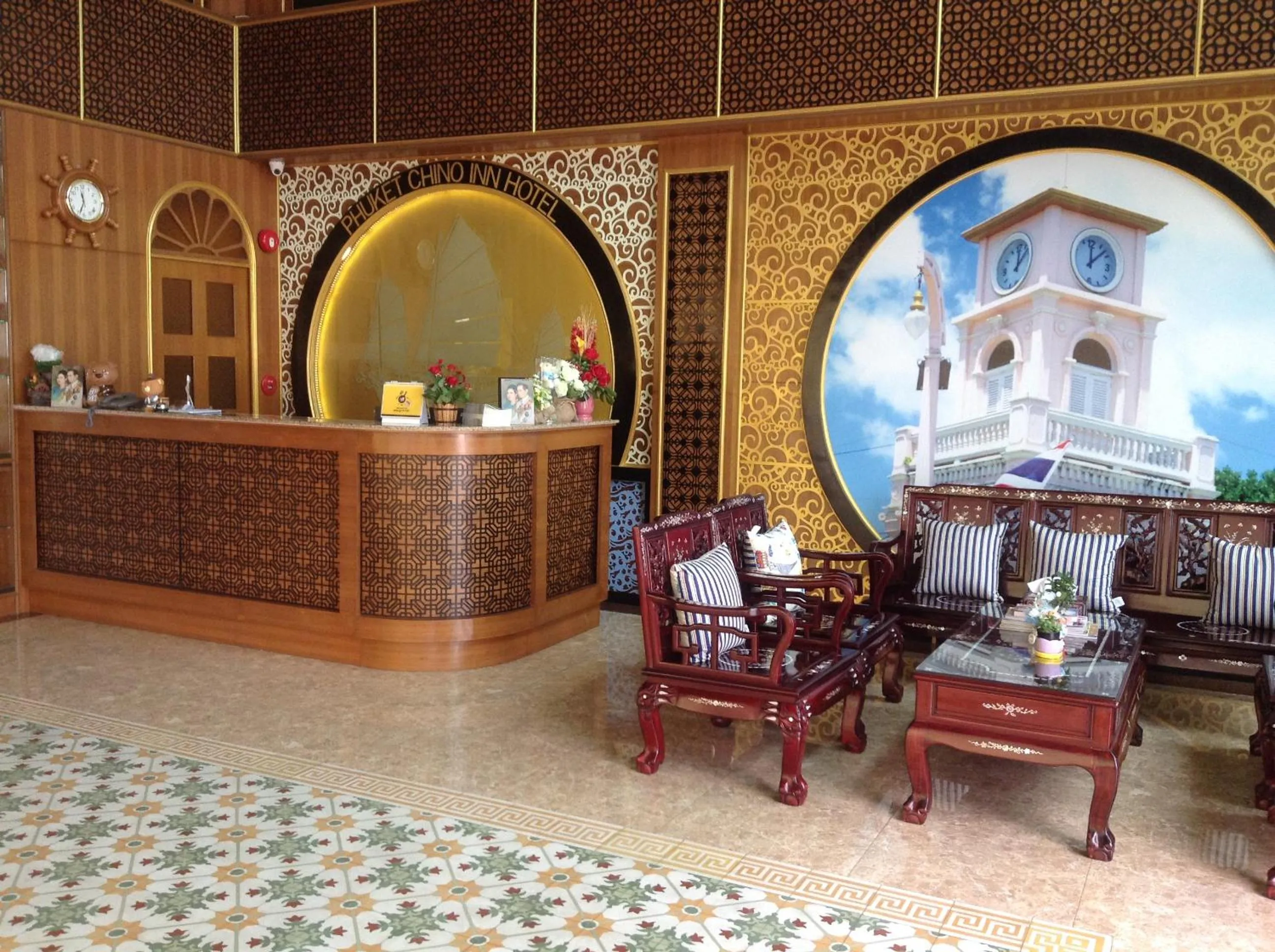 Seating area in Phuket Chinoinn-SHAPlus Certified