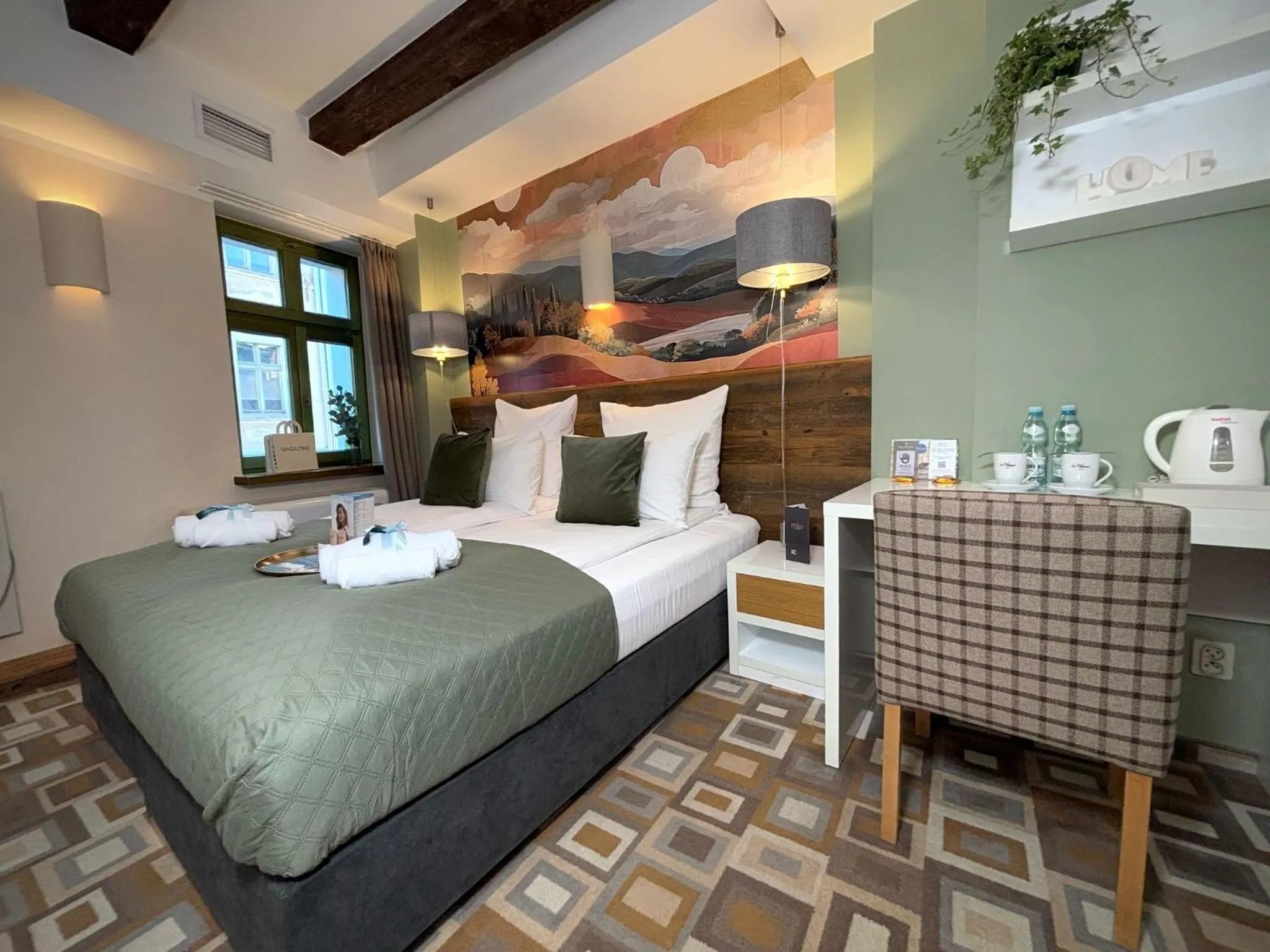 Bed in Boutique Provincja Winebar & Rooms