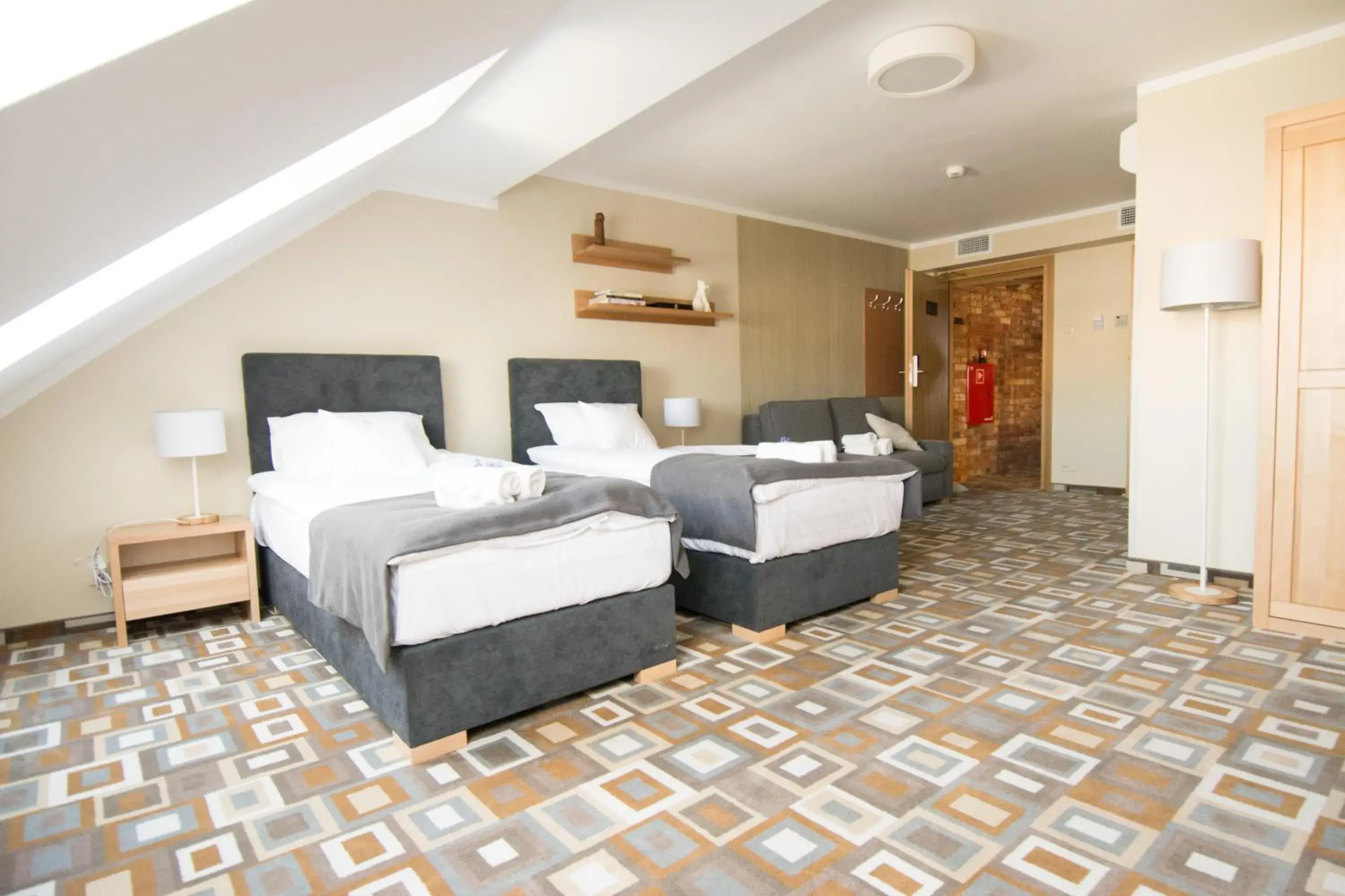 Quadruple Room in Boutique Provincja Winebar & Rooms Quadruple Room in Boutique Provincja Winebar & Rooms