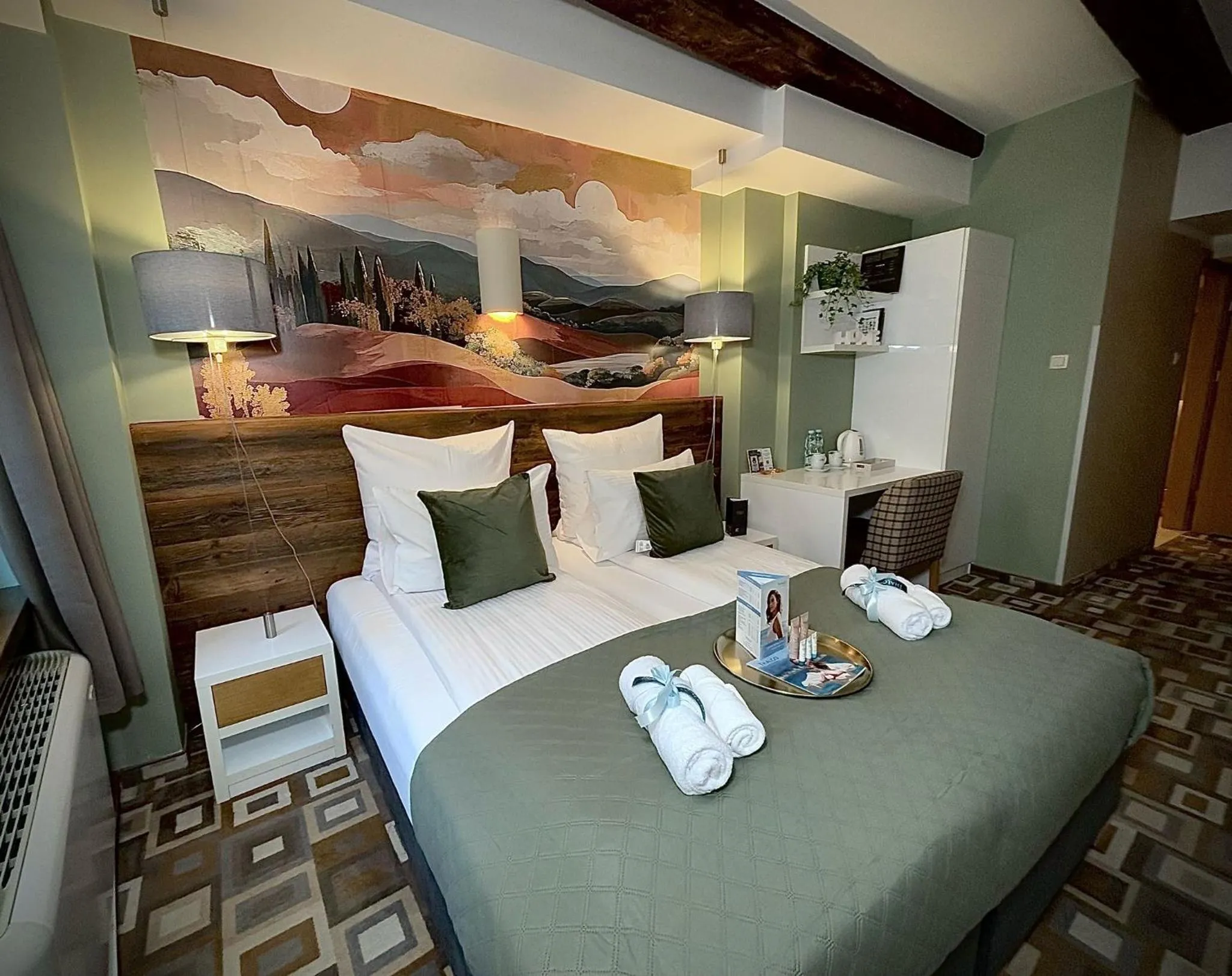 Bed in Boutique Provincja Winebar & Rooms