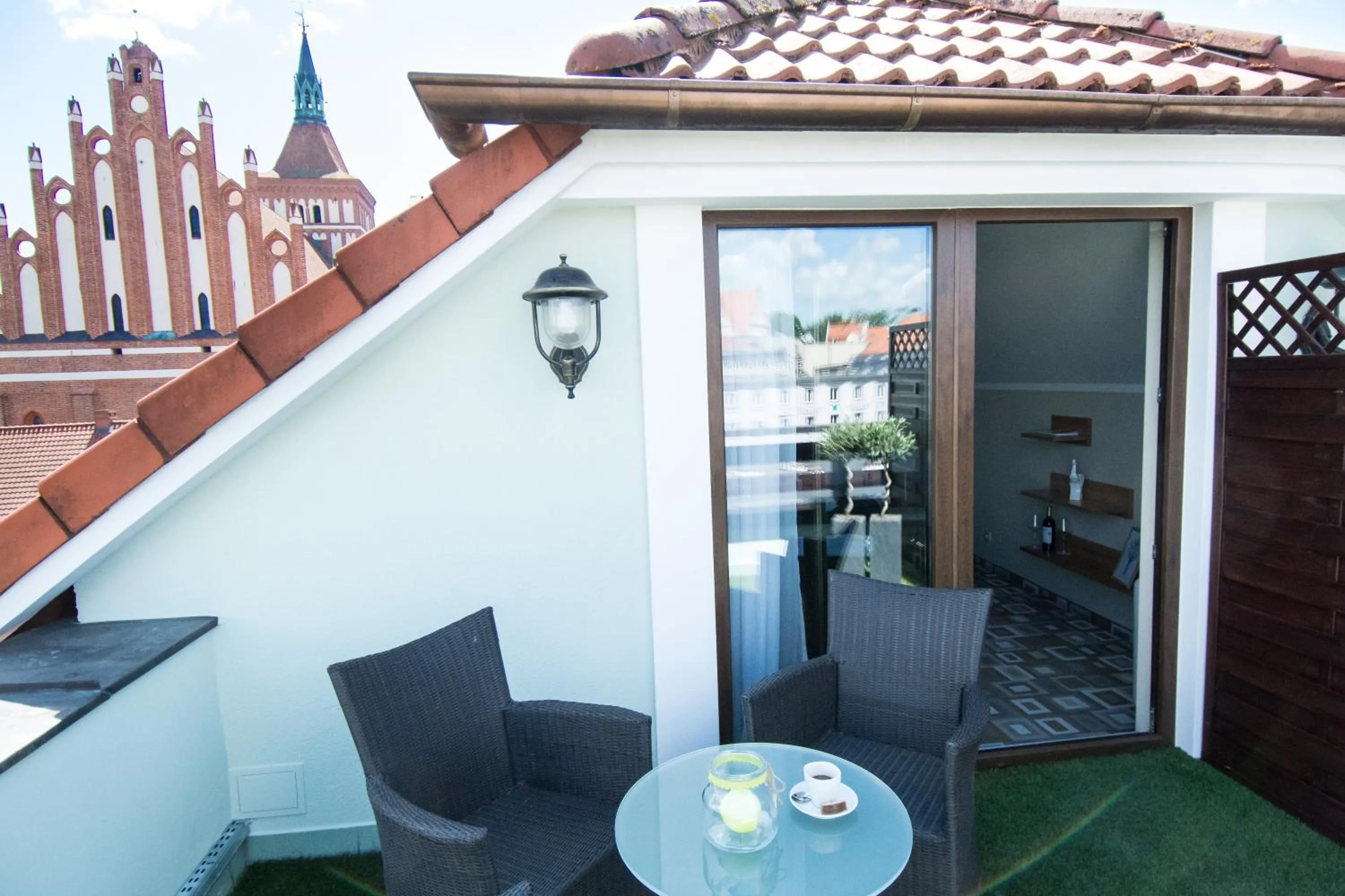 Balcony/Terrace in Boutique Provincja Winebar & Rooms