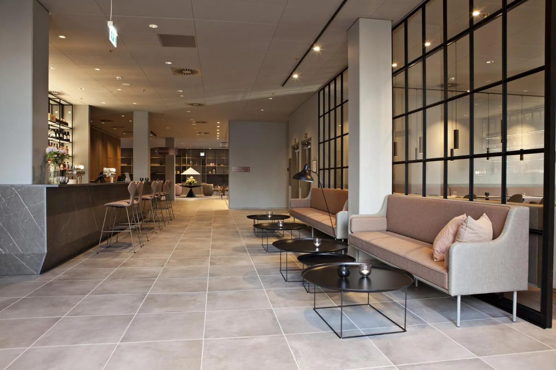 Lobby or reception in Hotel Odeon