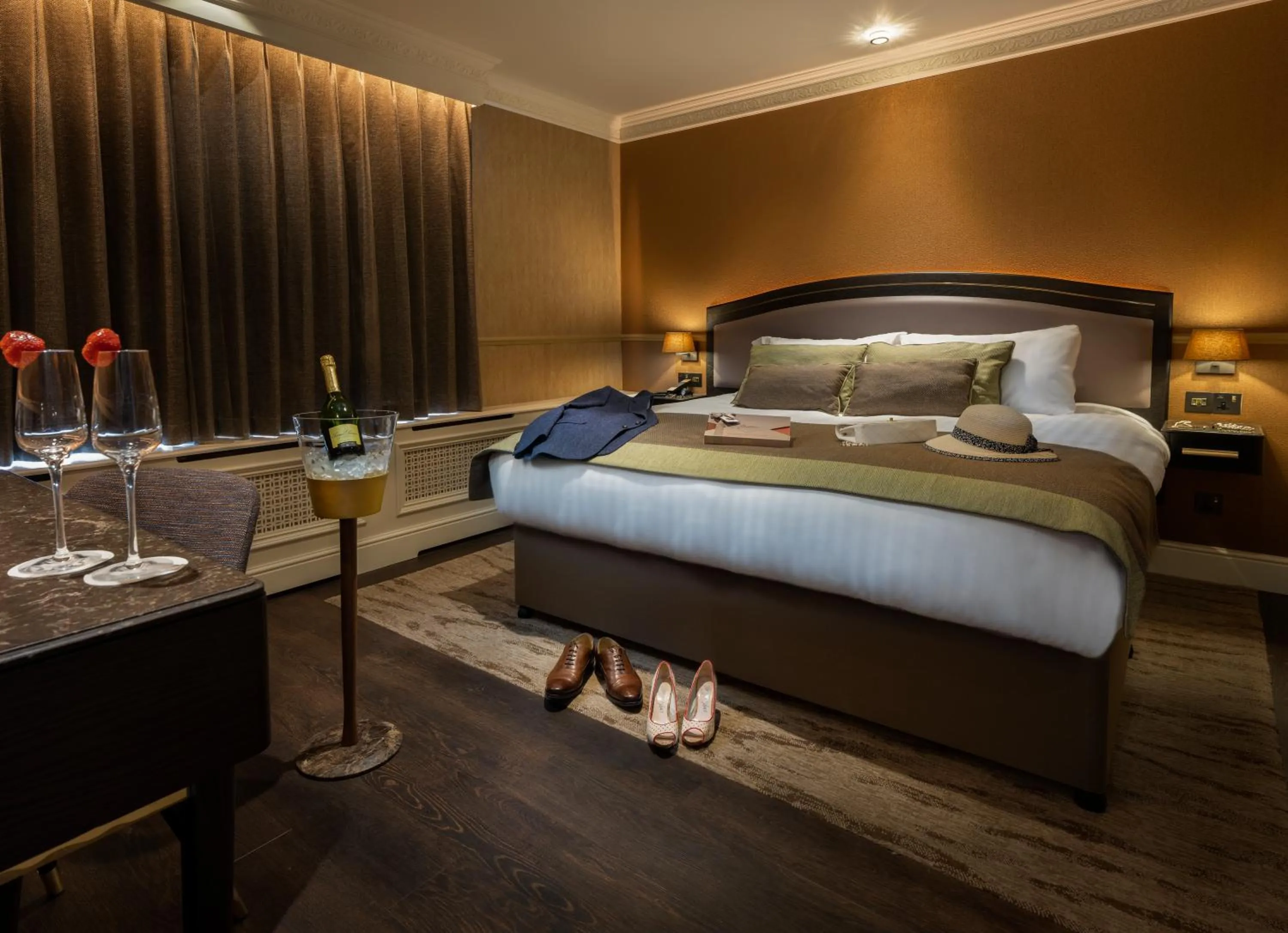 Bed in Cassidys Hotel