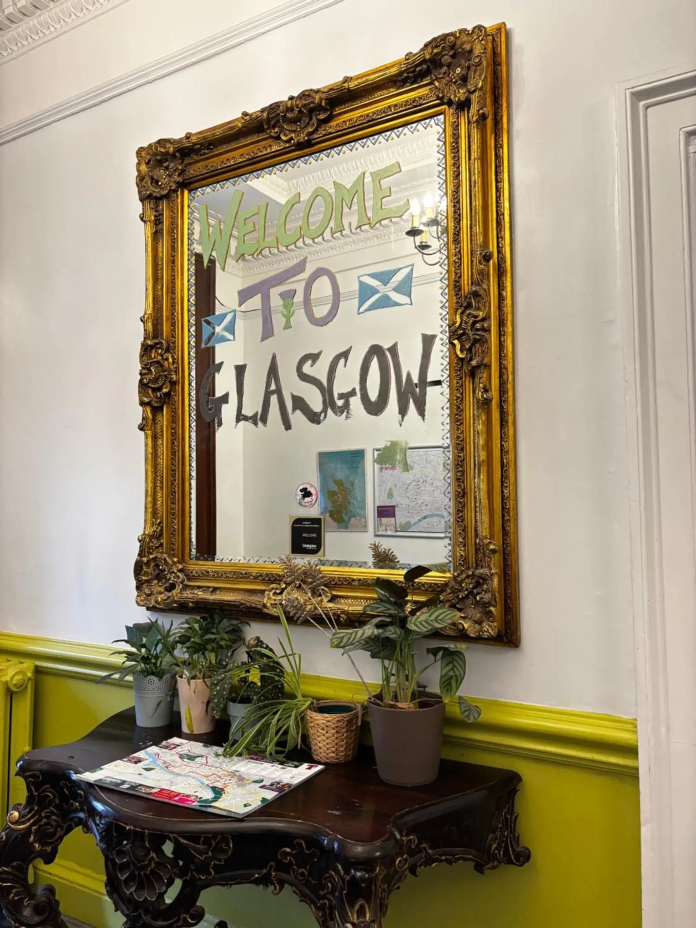 Lobby or reception in Safestay Glasgow Charing Cross Lobby or reception in Safestay Glasgow Charing Cross