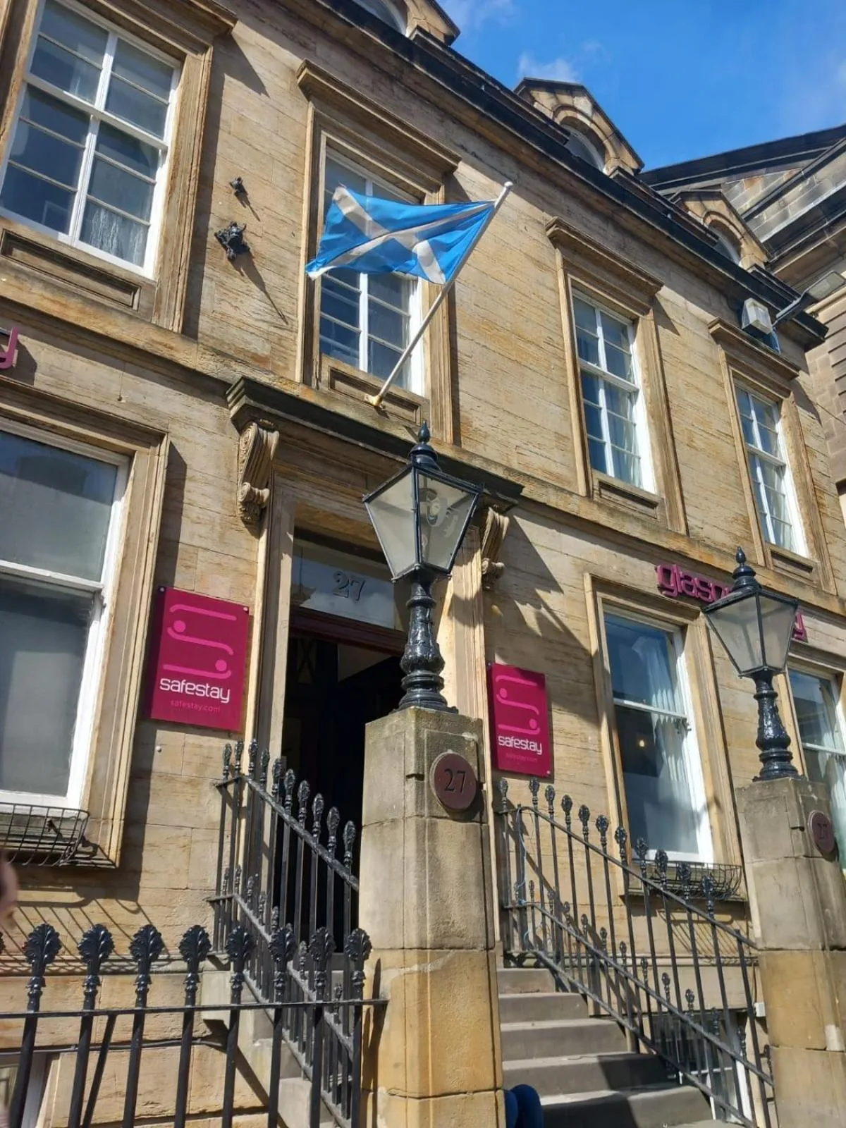 Property building in Safestay Glasgow Charing Cross