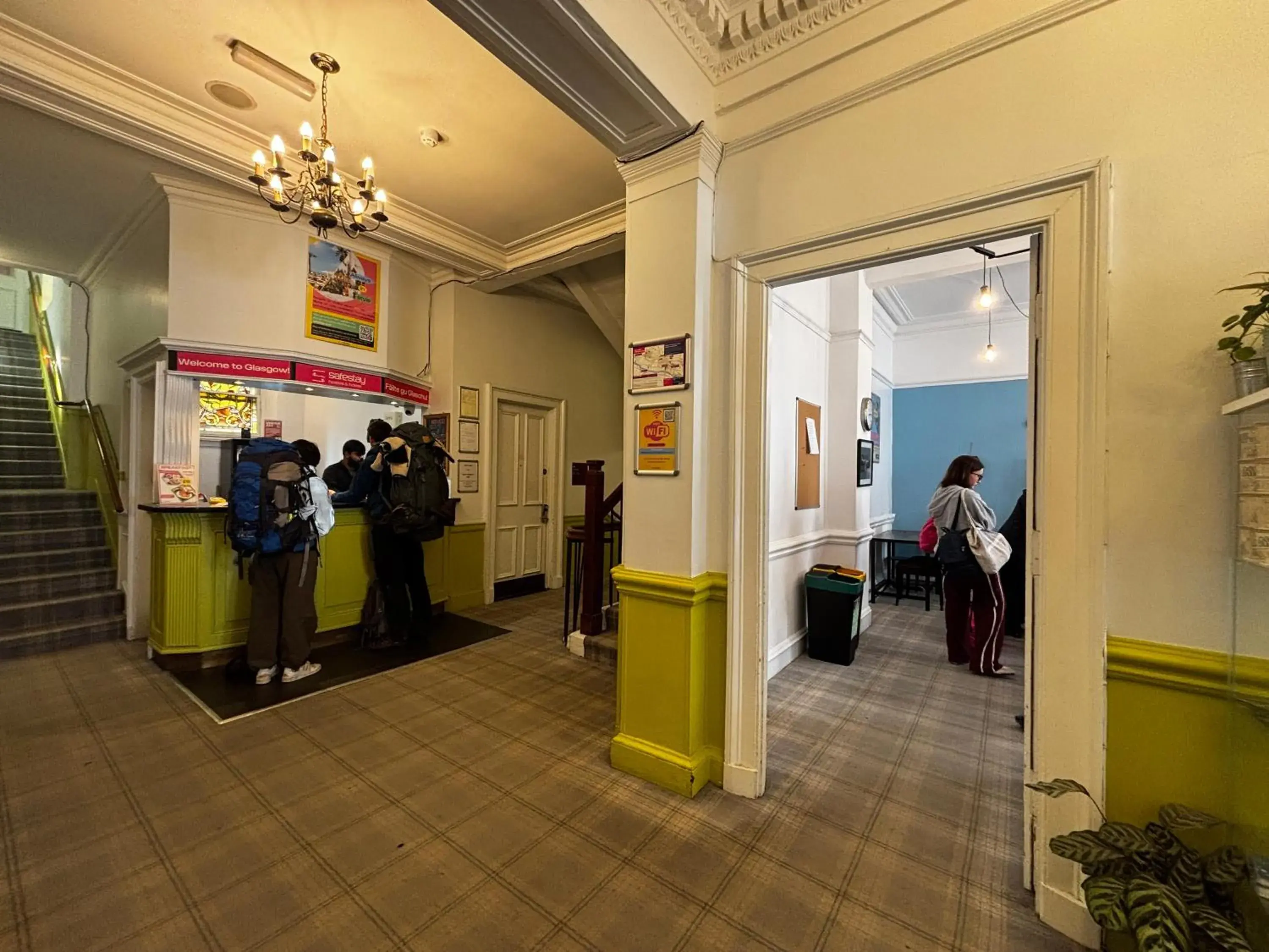 Lobby or reception in Safestay Glasgow Charing Cross Lobby or reception in Safestay Glasgow Charing Cross