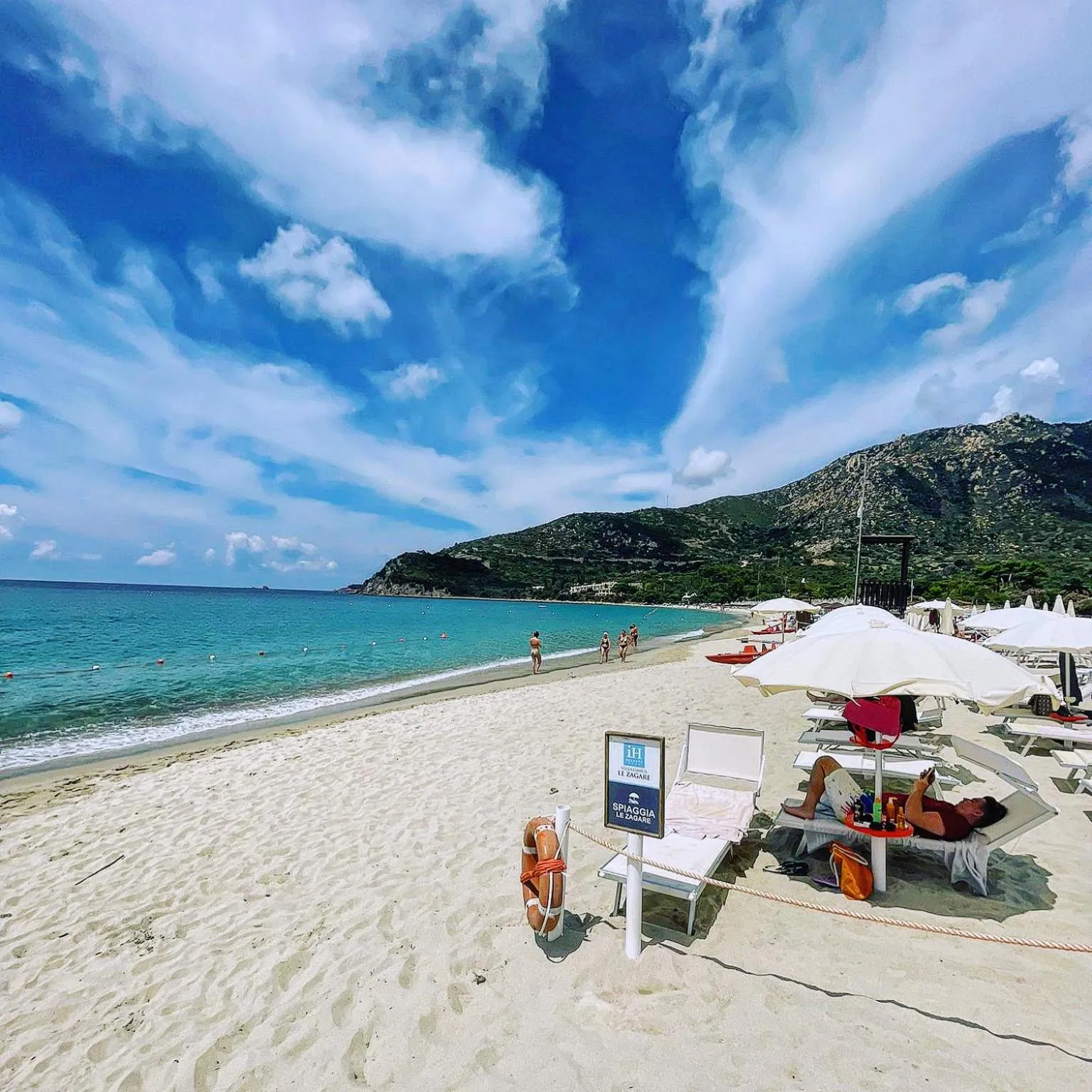 Beach in iH Hotels Le Zagare Resort