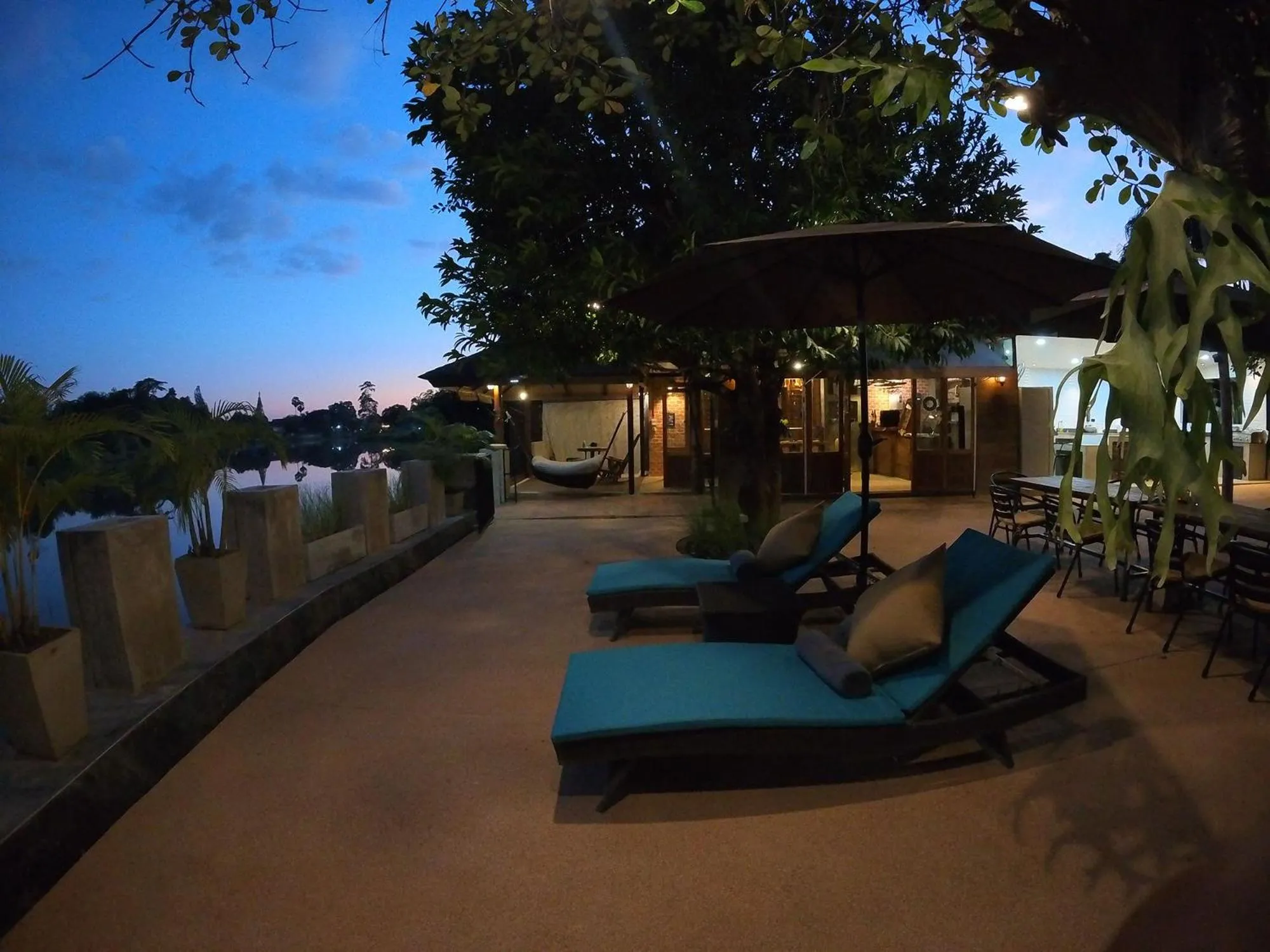 Natural landscape in Tolani Riverside Villa