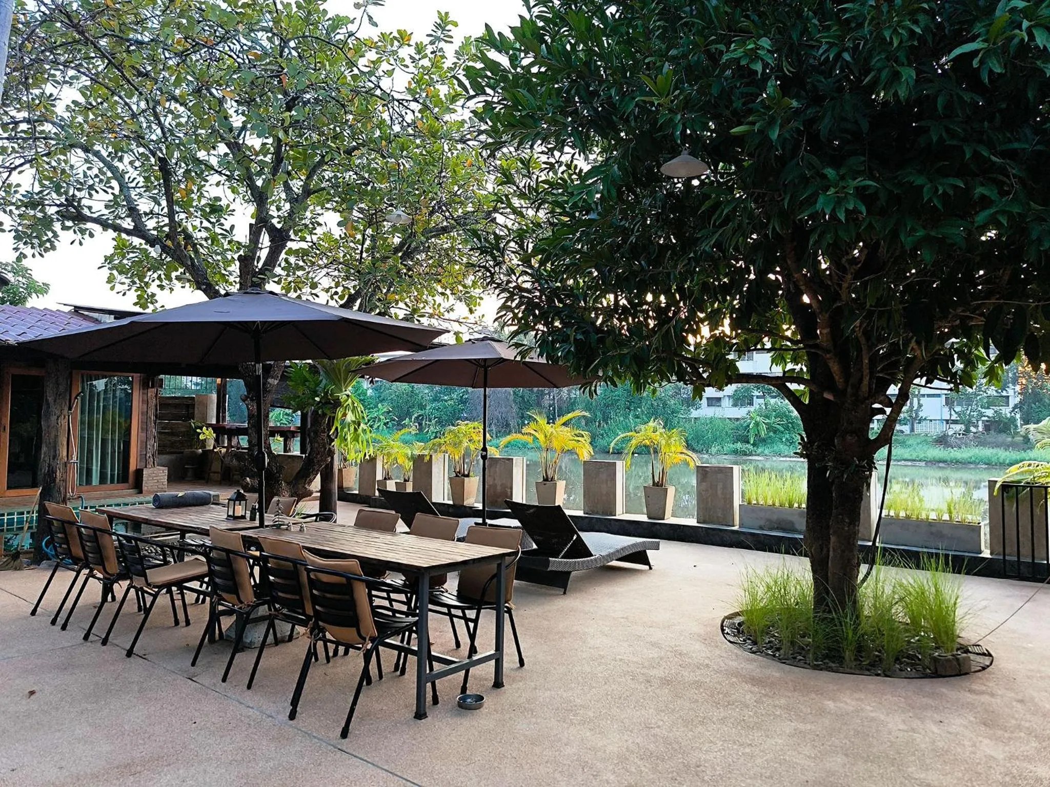 Day in Tolani Riverside Villa