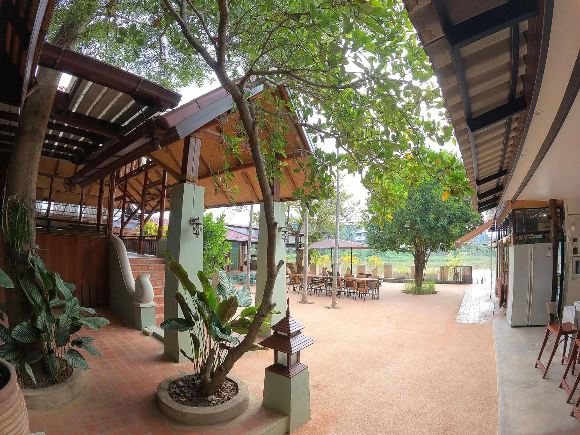 Day in Tolani Riverside Villa