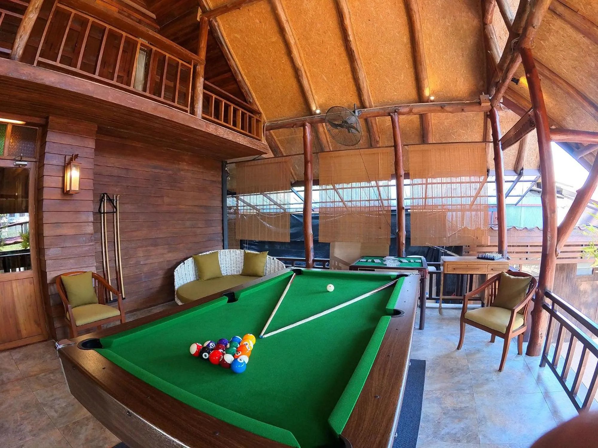 Billiard in Tolani Riverside Villa
