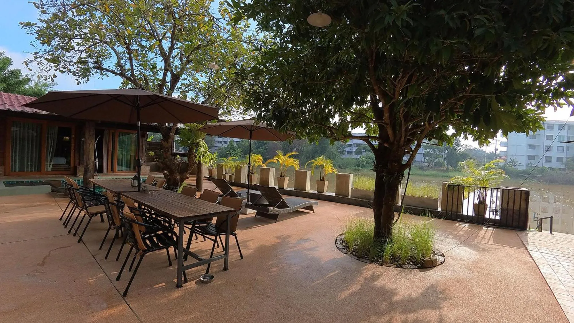 Day in Tolani Riverside Villa