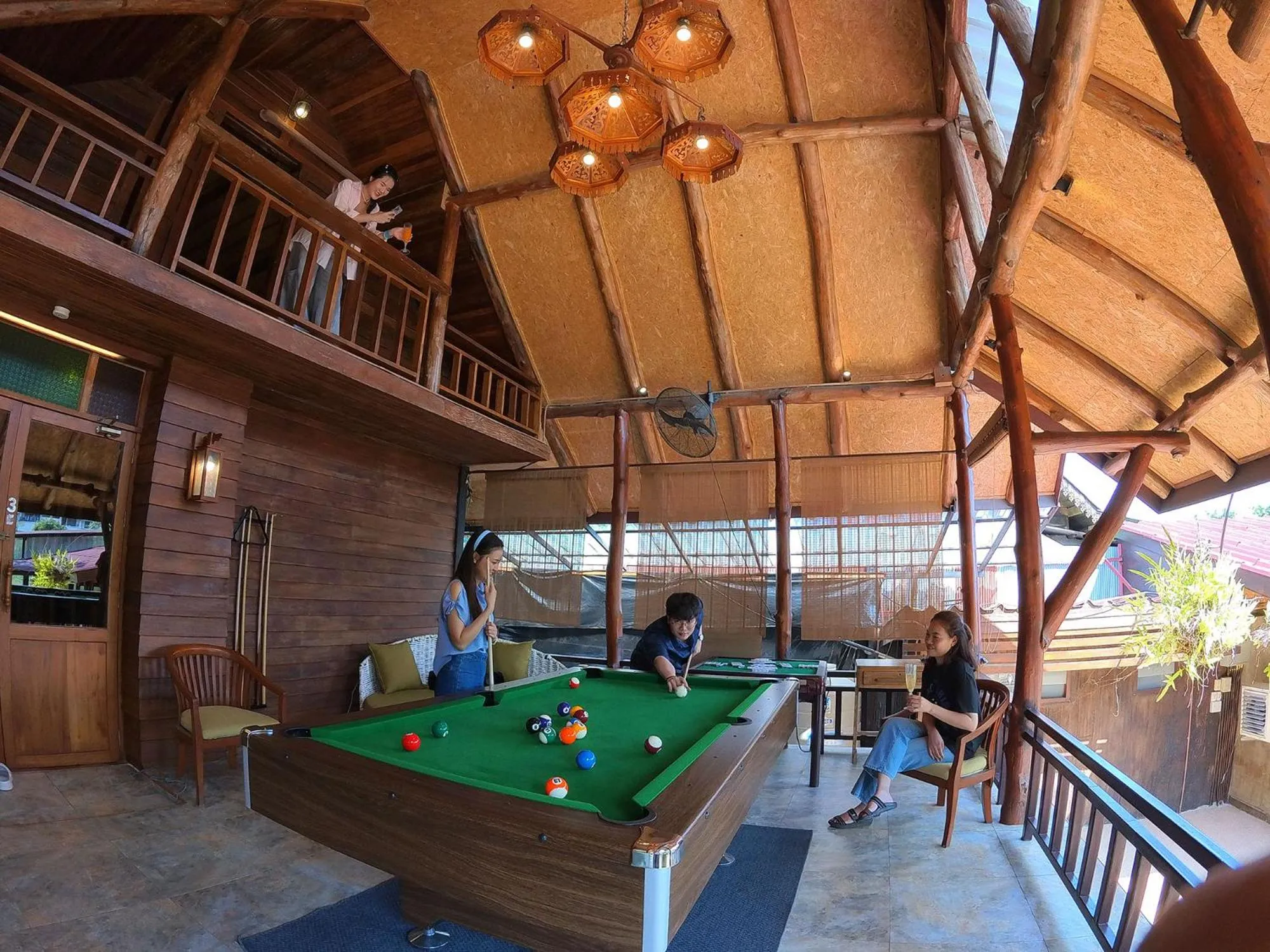 Billiard in Tolani Riverside Villa
