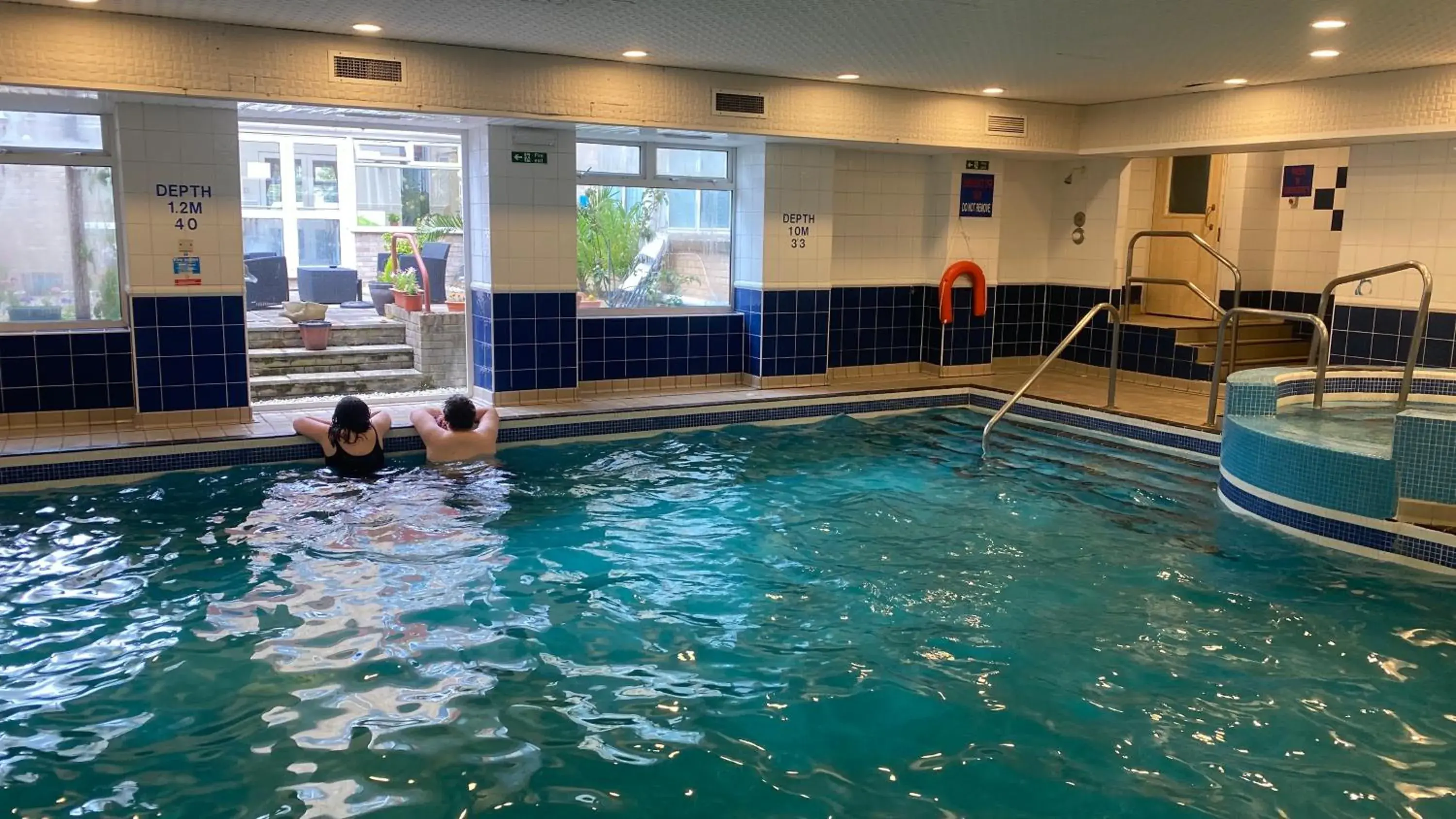 Swimming Pool in Durley Grange Hotel