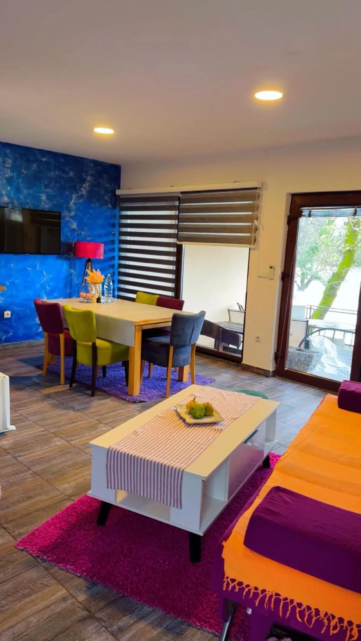 Living room, Bed in Apartment Vila Tara