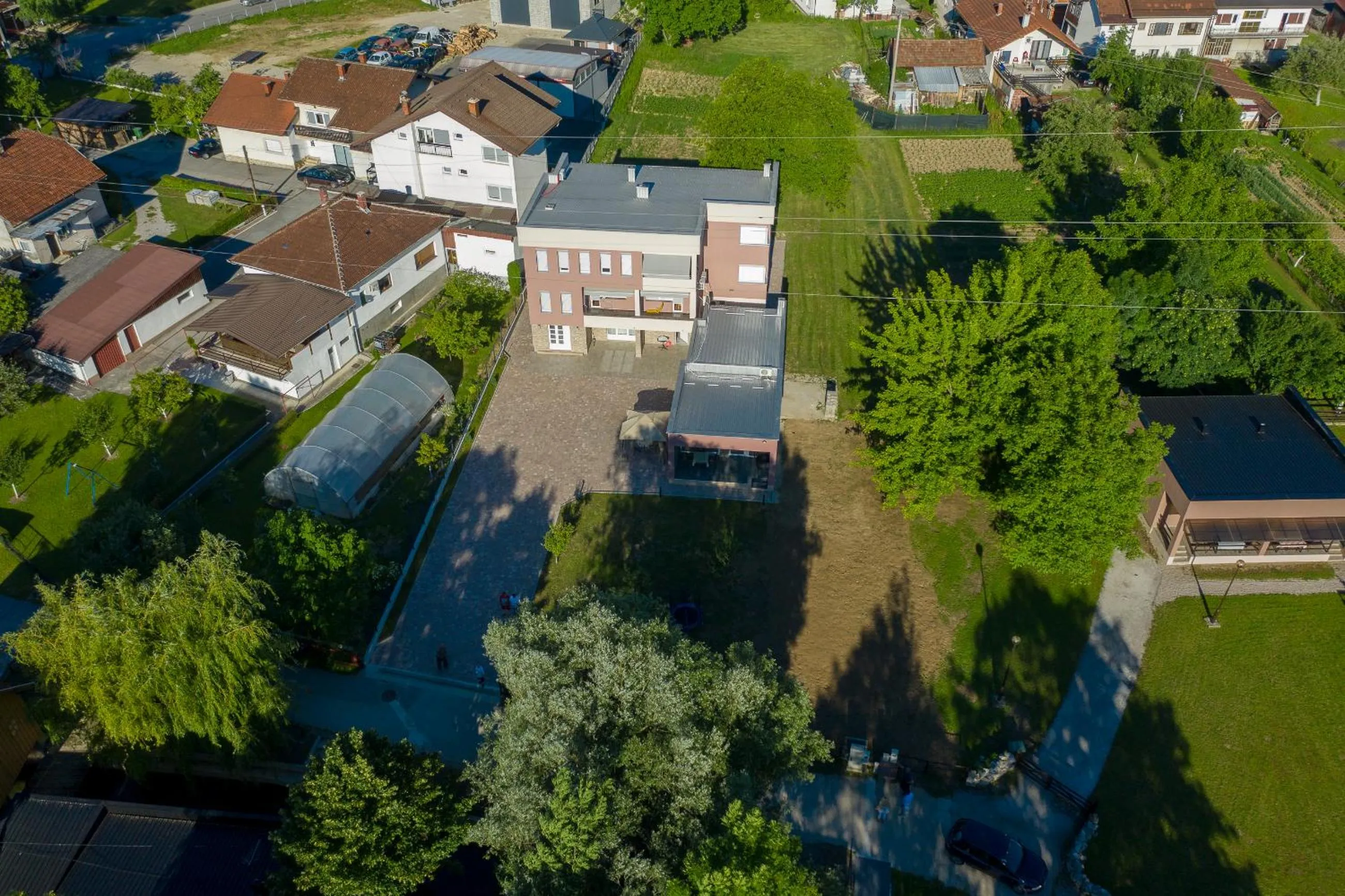 Bird's eye view in Apartment Vila Tara