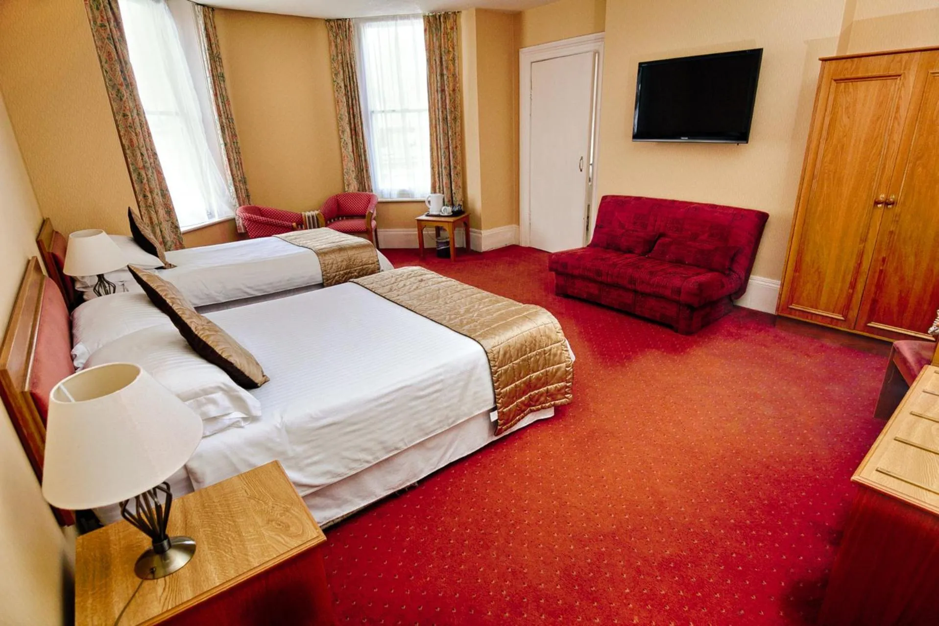 Bed in The Trouville Bournemouth