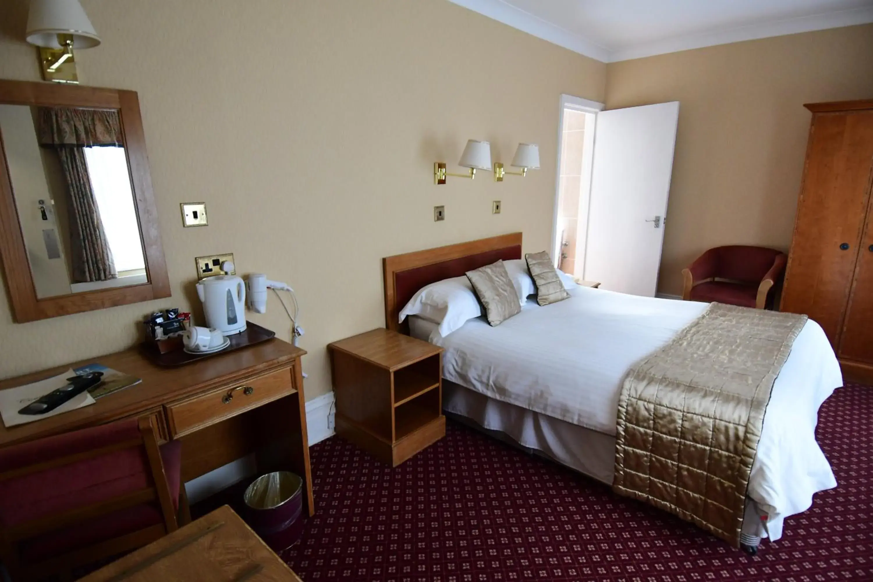 Bedroom, Bed in The Trouville Bournemouth Bedroom, Bed in The Trouville Bournemouth