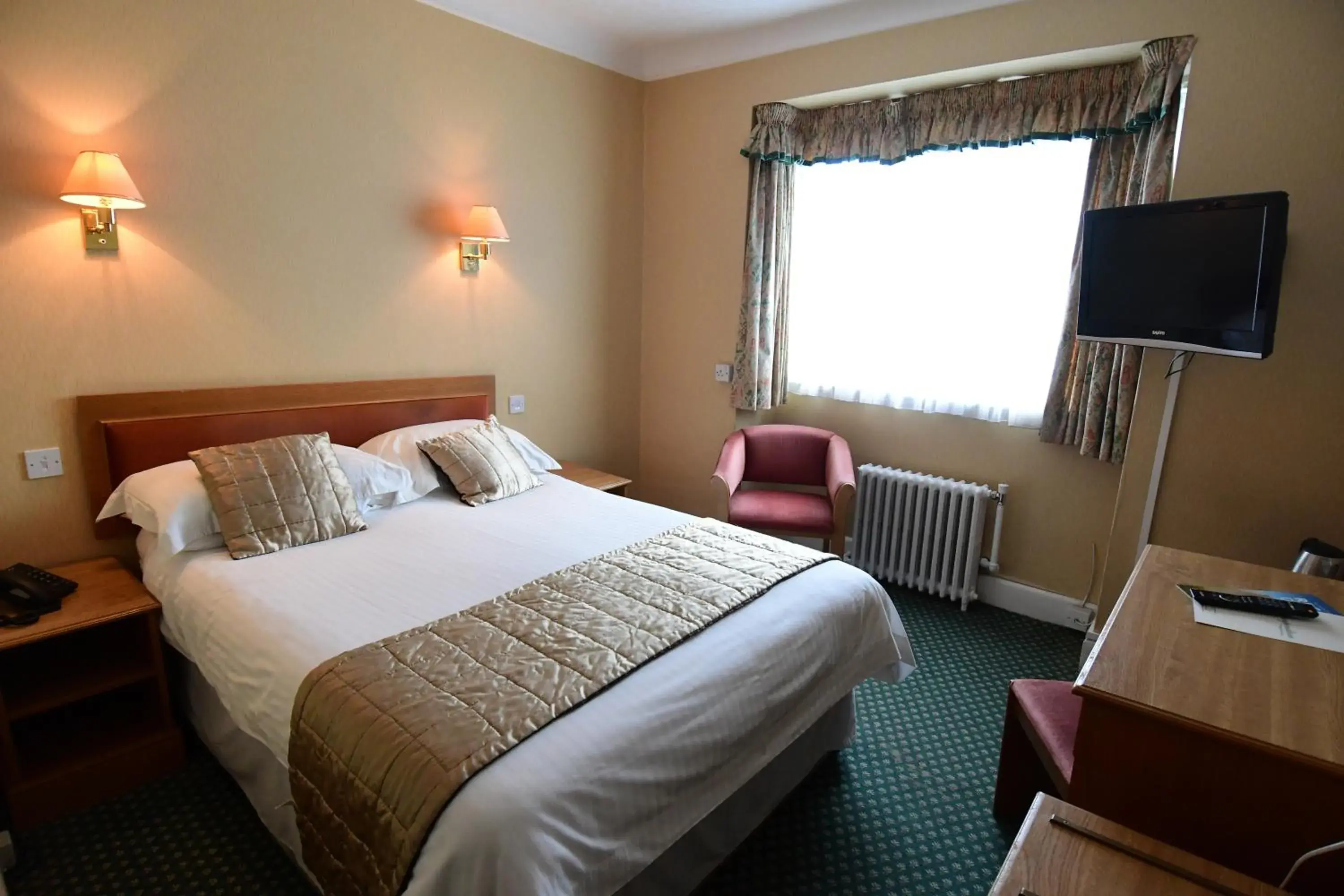 Bedroom, Bed in The Trouville Bournemouth Bedroom, Bed in The Trouville Bournemouth