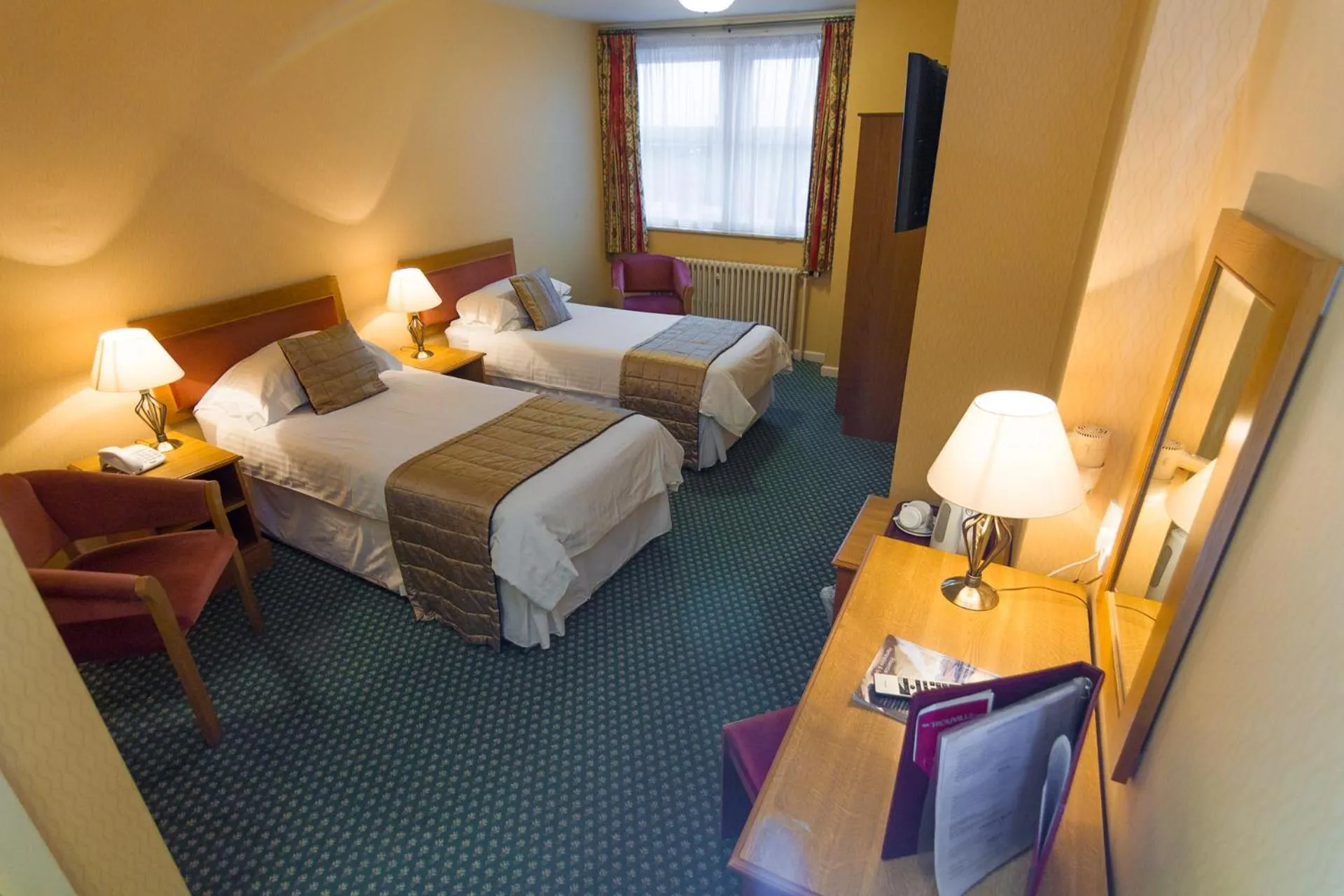 Bedroom, Bed in The Trouville Bournemouth