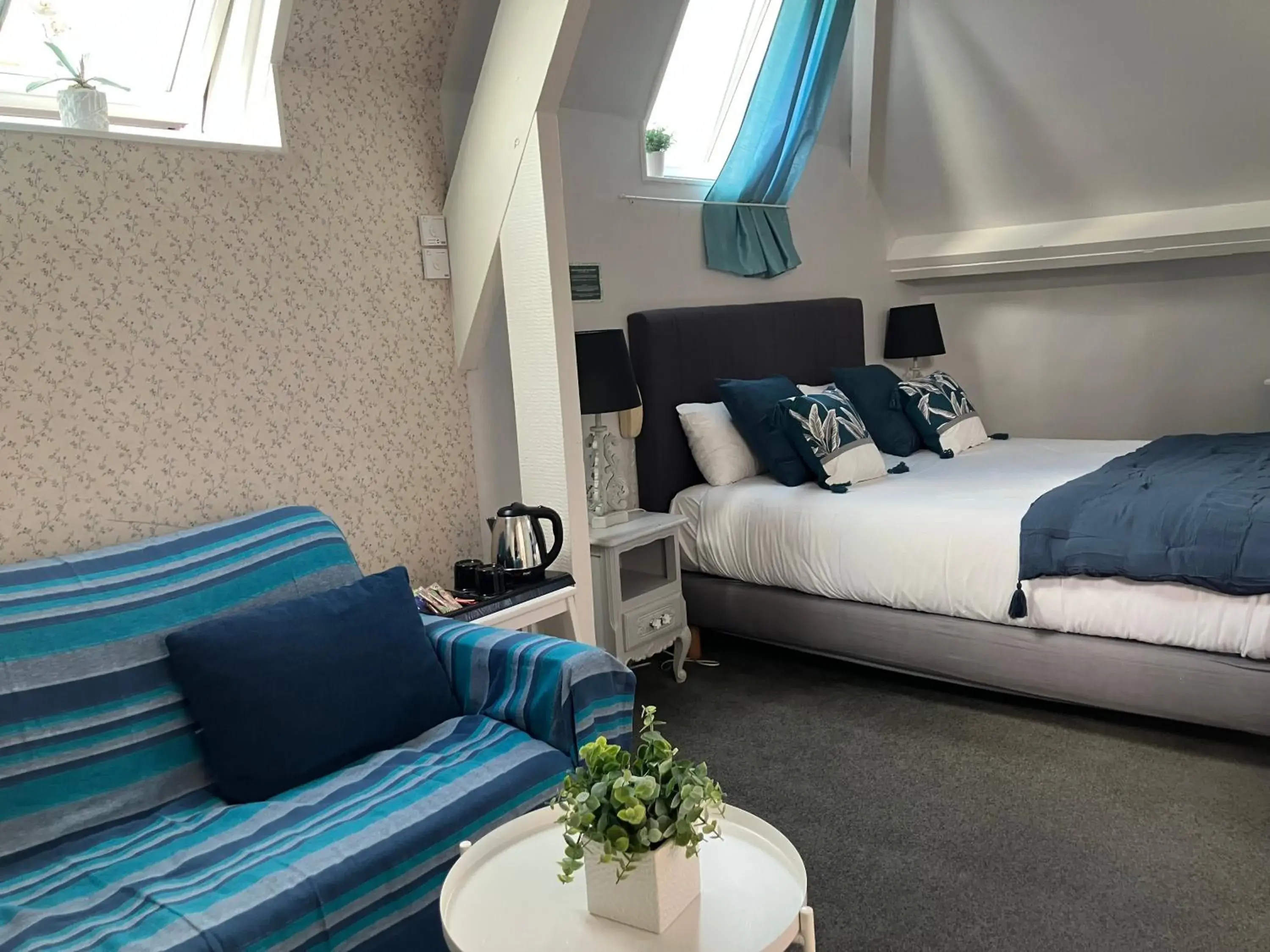 Double Room in Hôtel de la Côte Fleurie Double Room in Hôtel de la Côte Fleurie