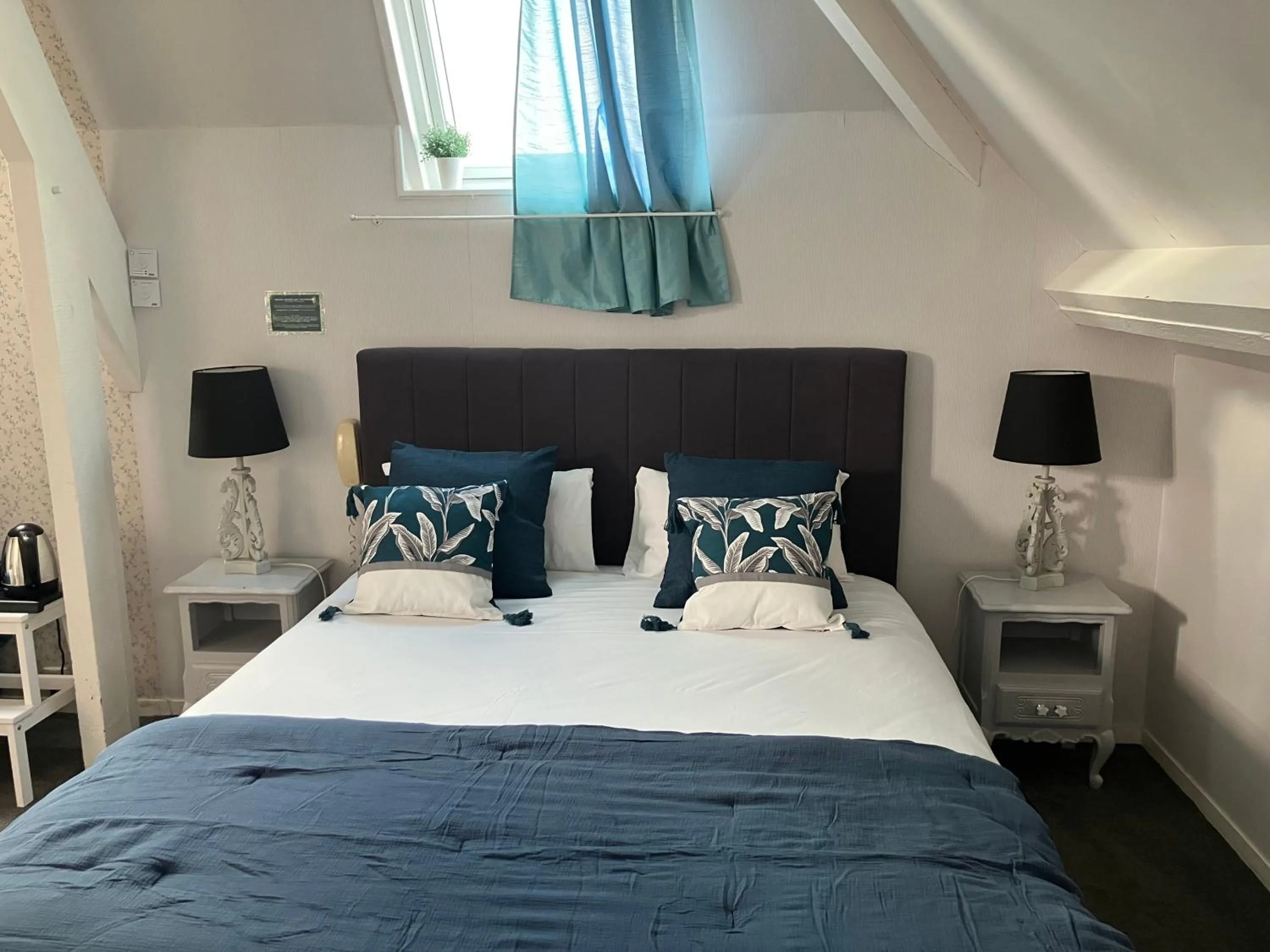 Photo of the whole room, Bed in Hôtel de la Côte Fleurie