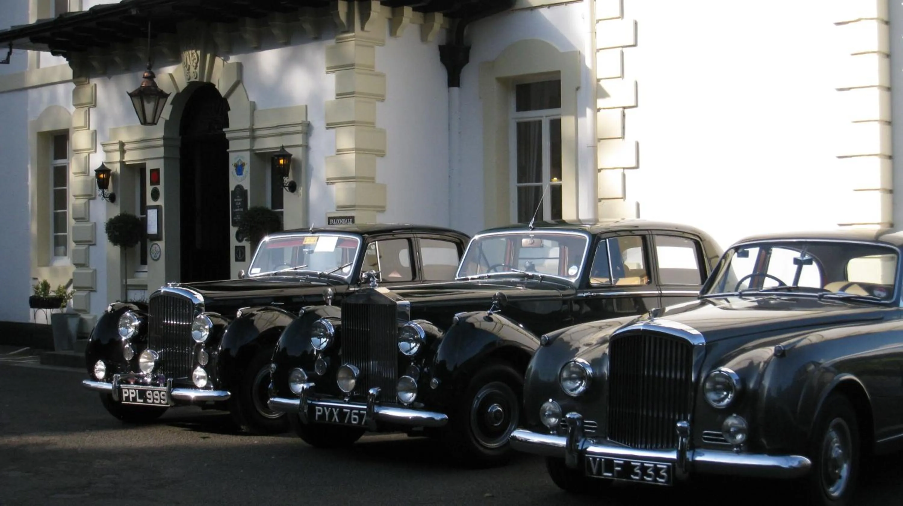 Facade/entrance in The Falcondale Country House Hotel