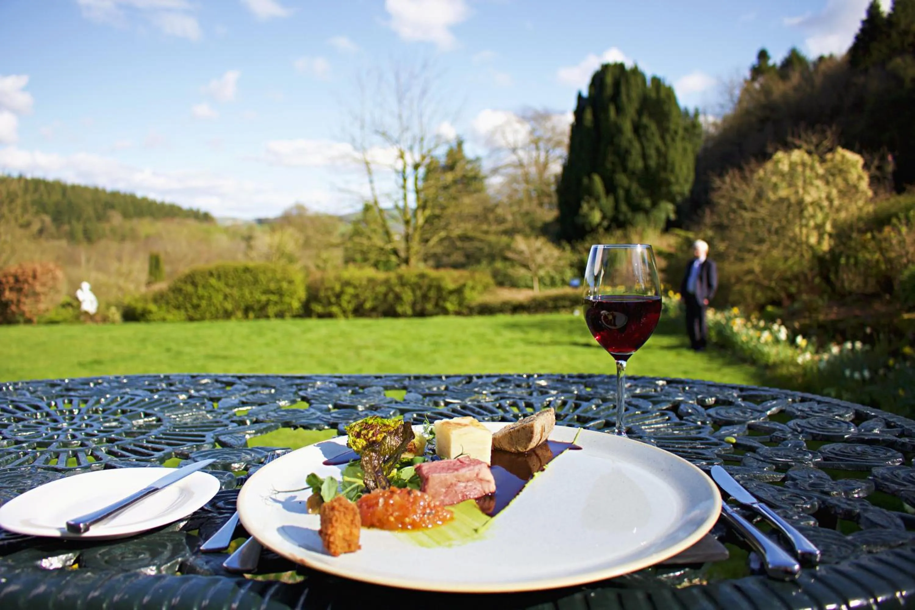 Restaurant/places to eat in The Falcondale Country House Hotel