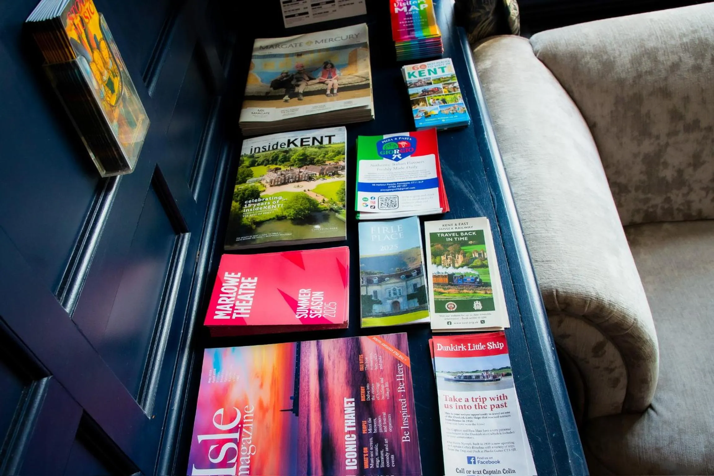 Seating area in The Royal Oak Hotel