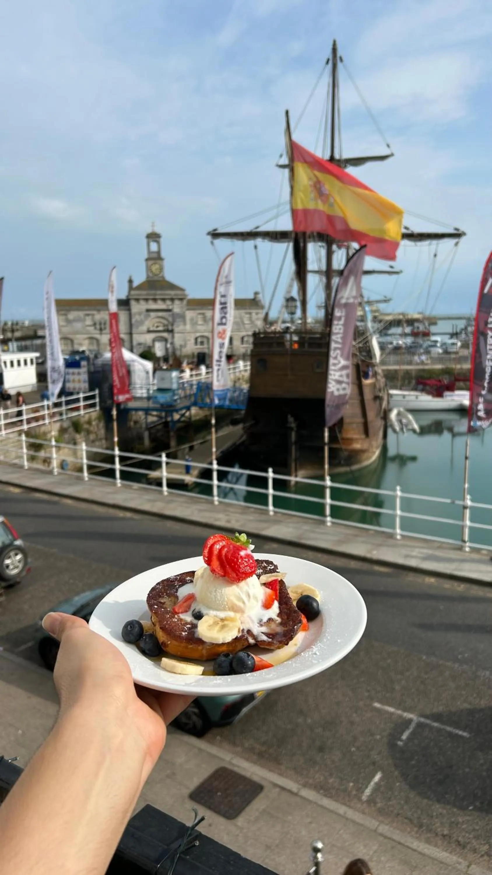 Food in The Royal Oak Hotel