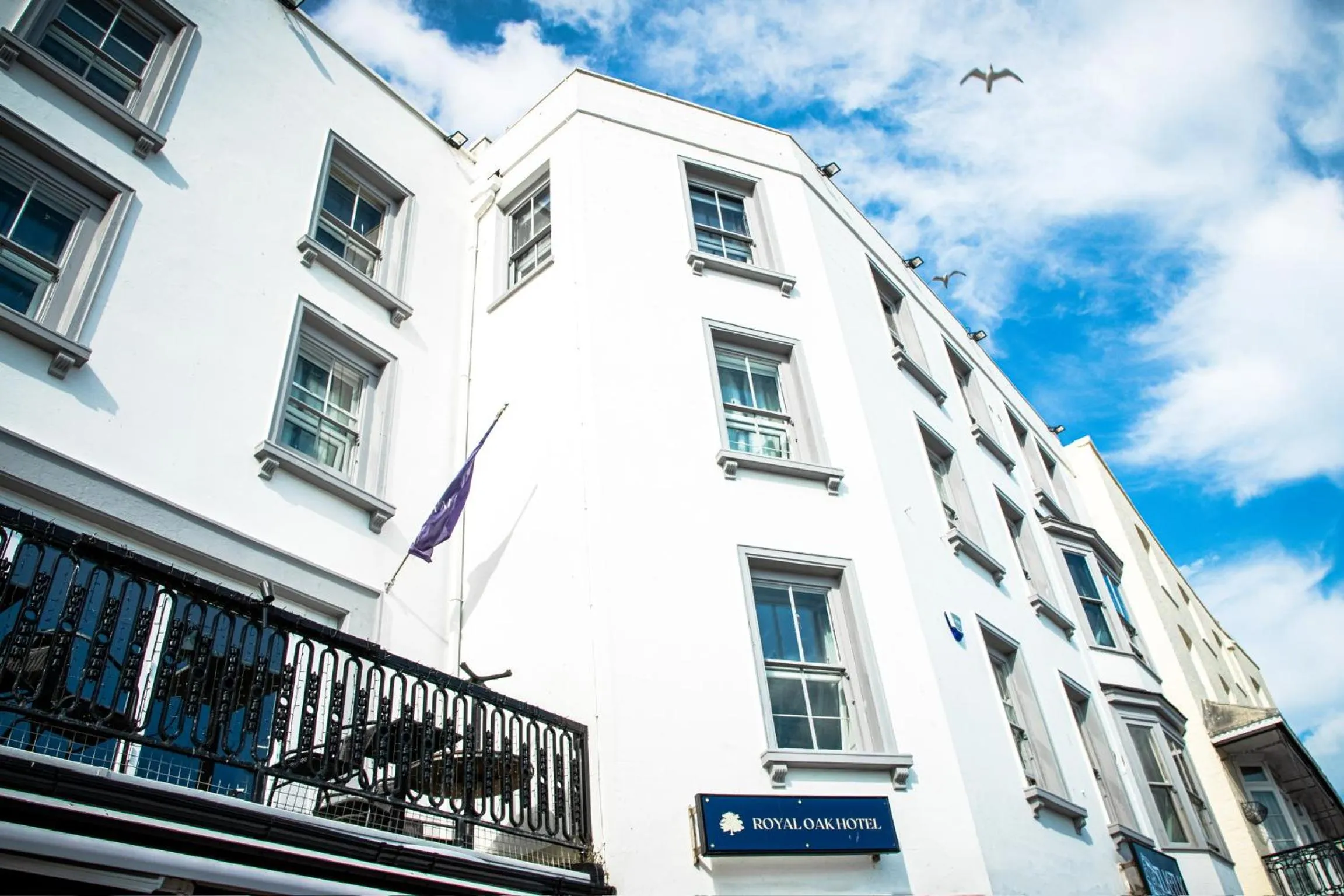 Property building in The Royal Oak Hotel