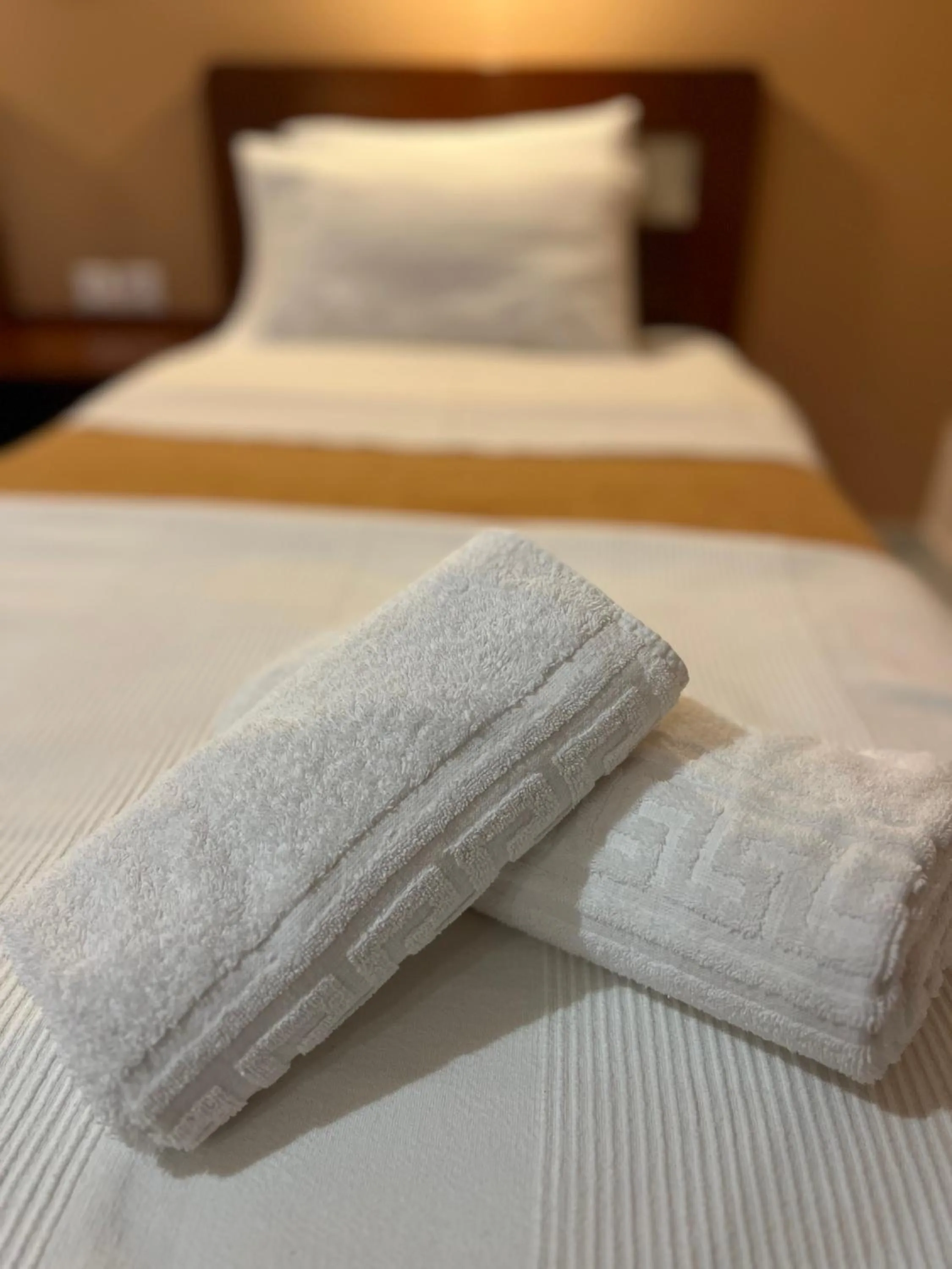 Bed in Hotel Nevada Kalamata