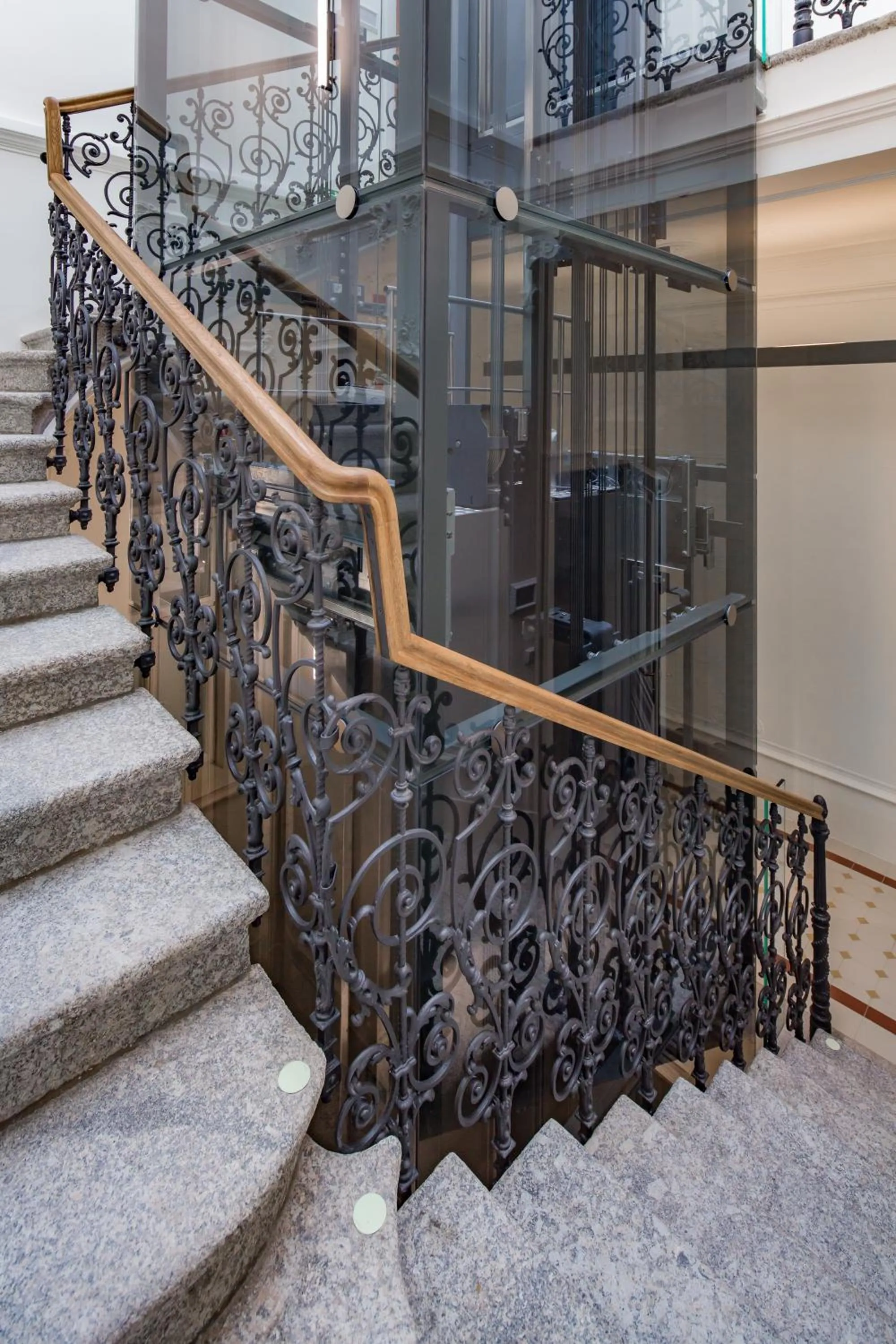 Decorative detail in Rubin Luxury Apartments