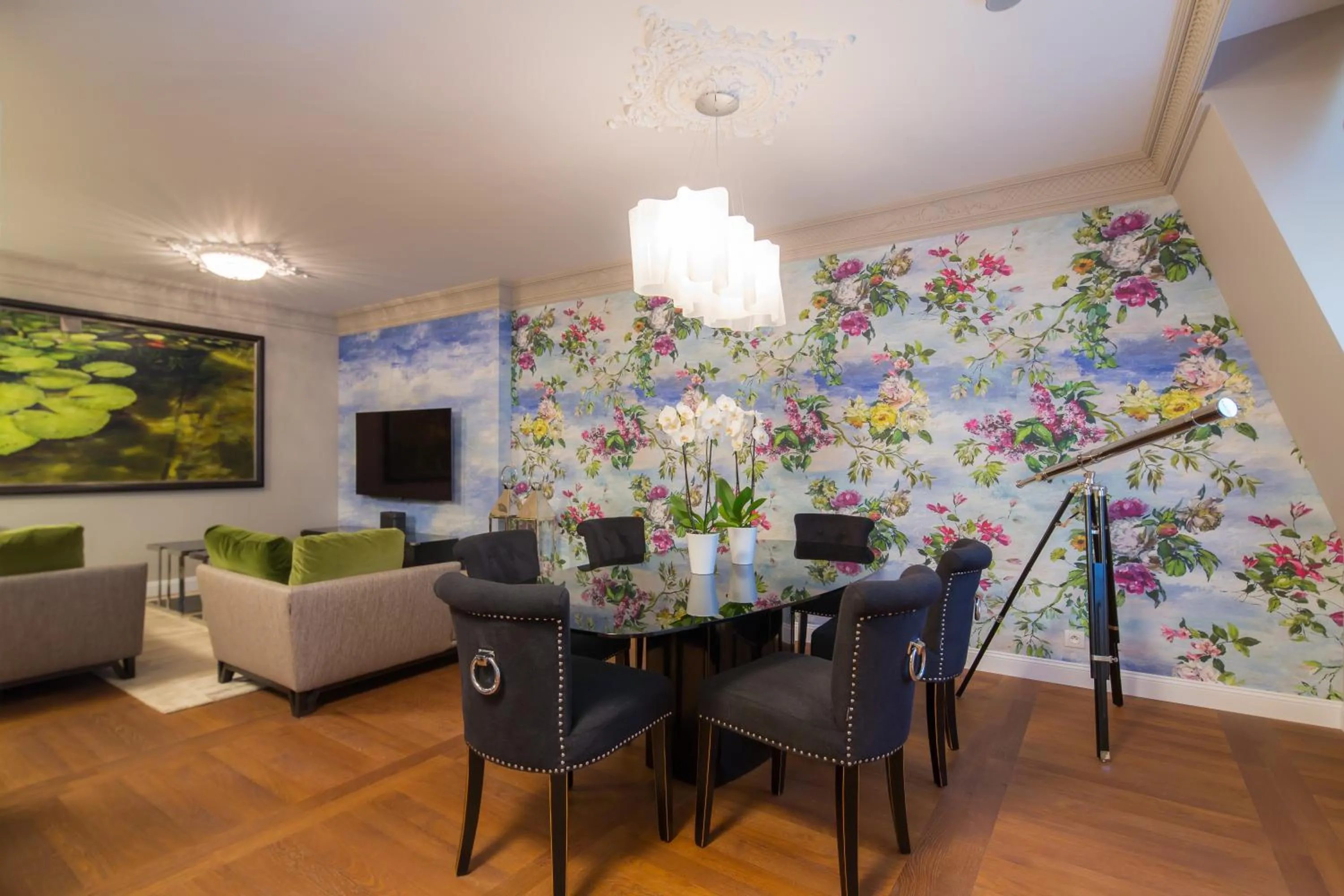 Living room in Rubin Luxury Apartments