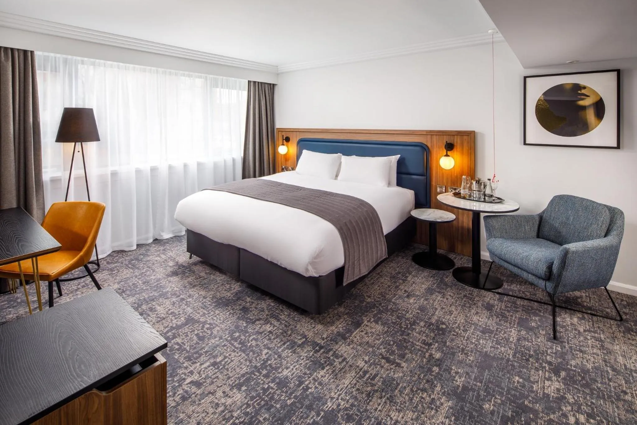 Photo of the whole room, Bed in Crowne Plaza Manchester Airport by IHG