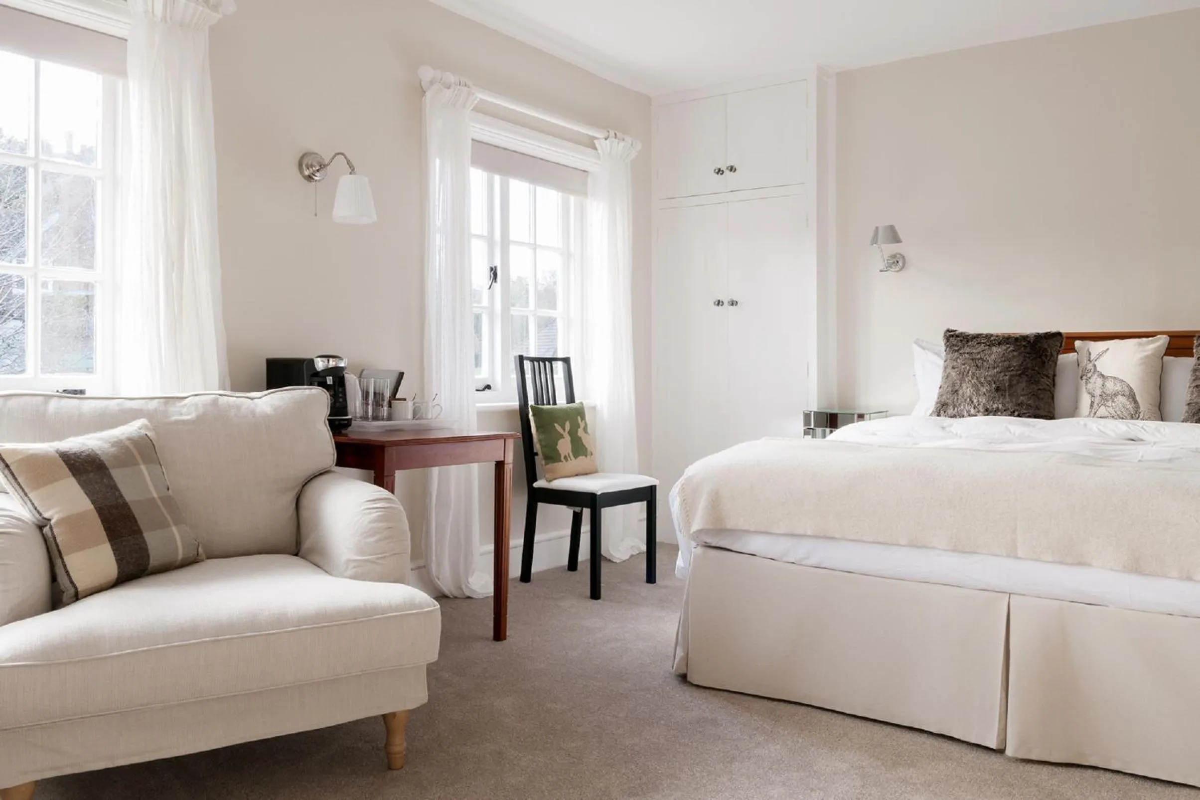 Bed in Hurtwood Hotel