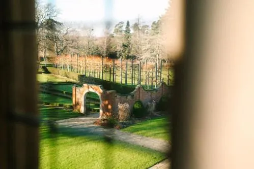 Garden view in Fanhams Hall, Exclusive Collection