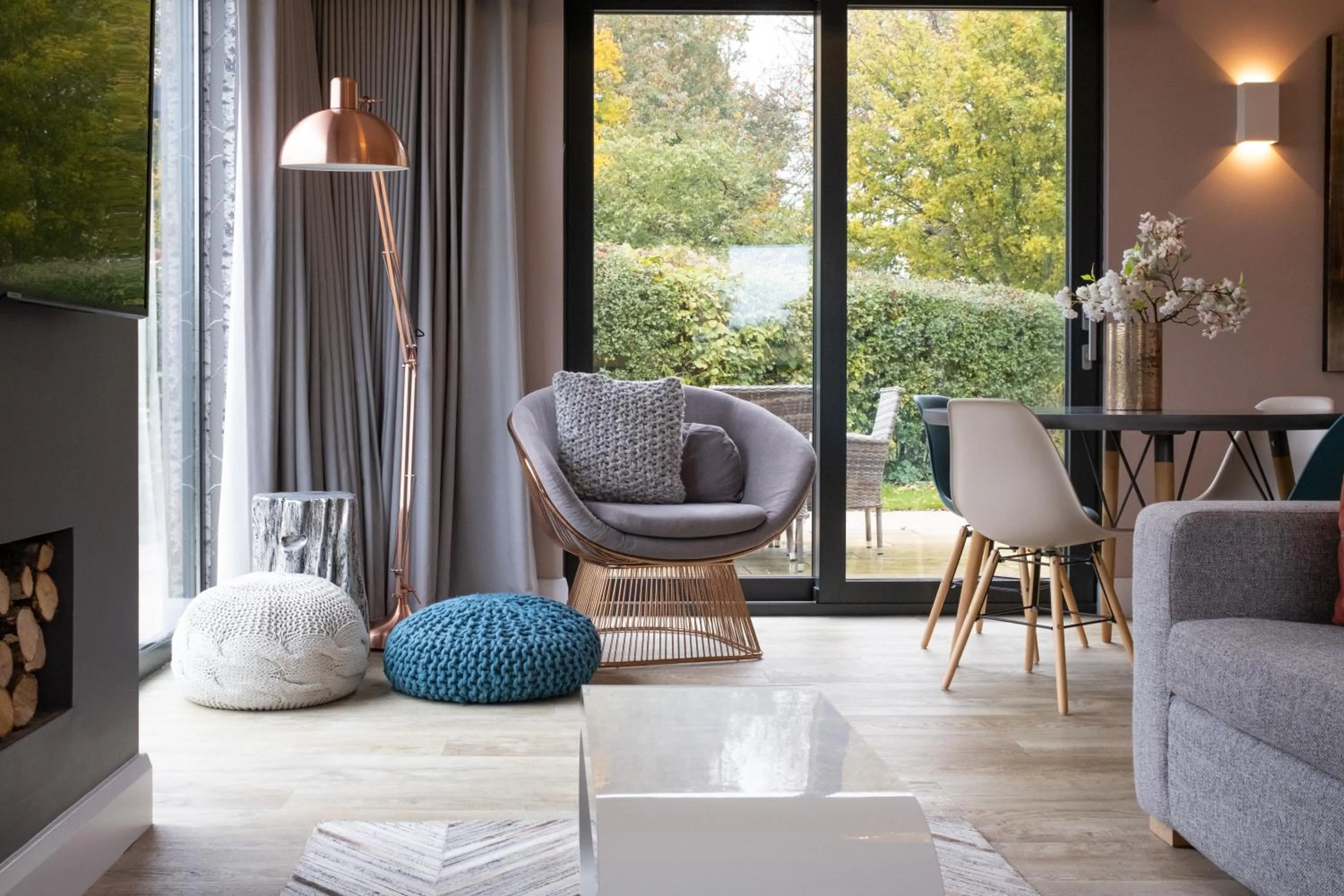 Seating area in Park Farm Hotel