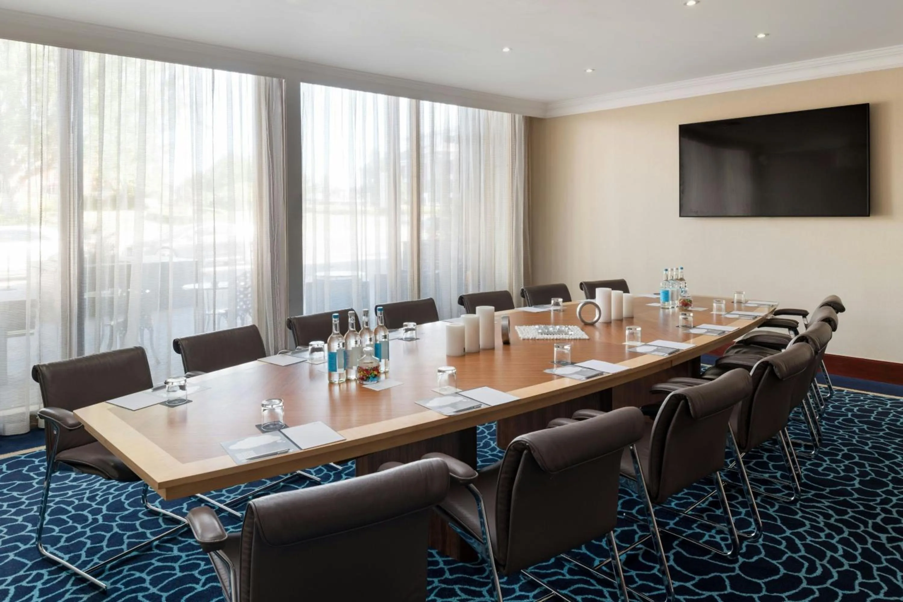 Meeting/conference room in Renaissance London Heathrow Hotel