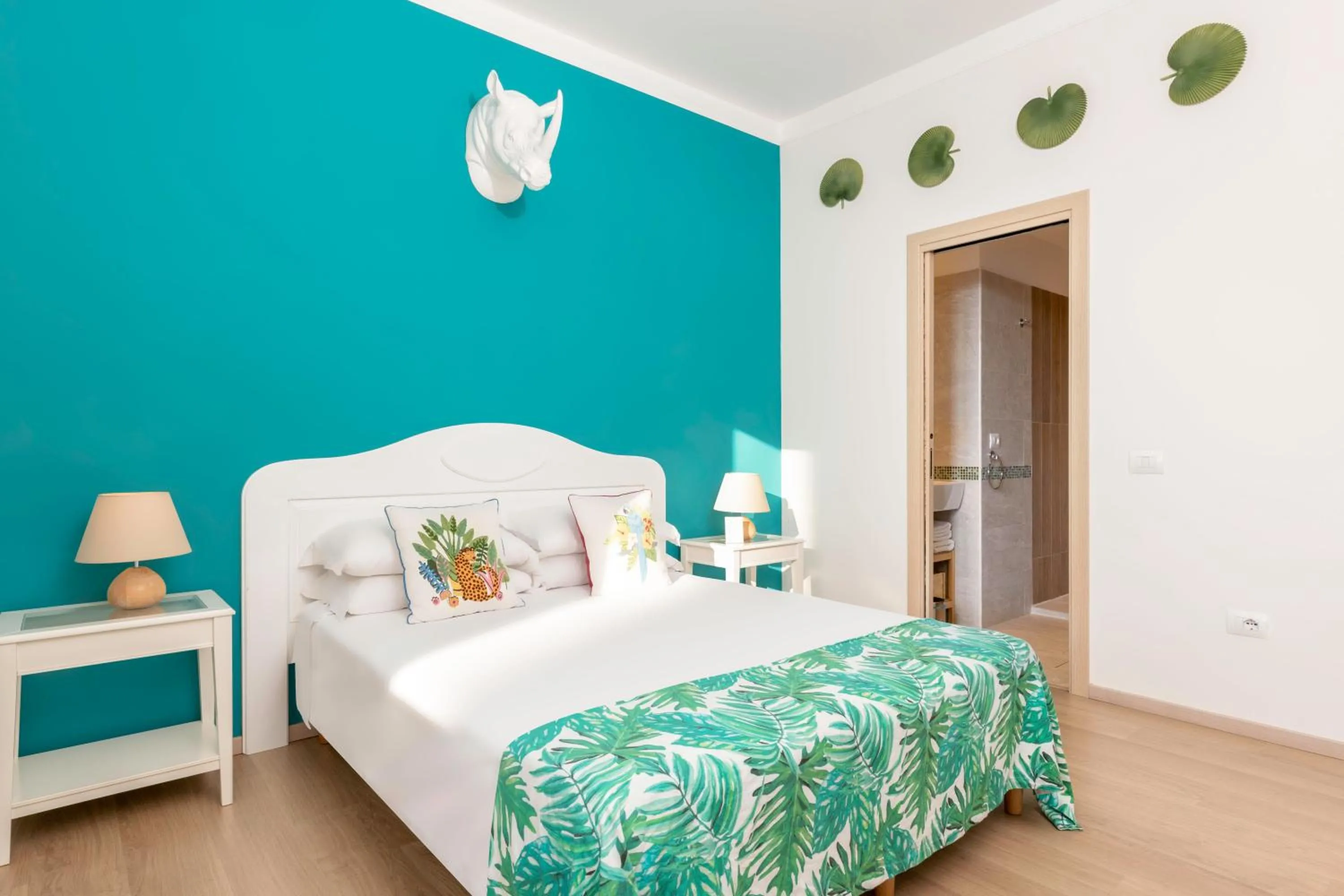 Bedroom, Bed in Colibrì Prestige Rooms - Roman Ruins View